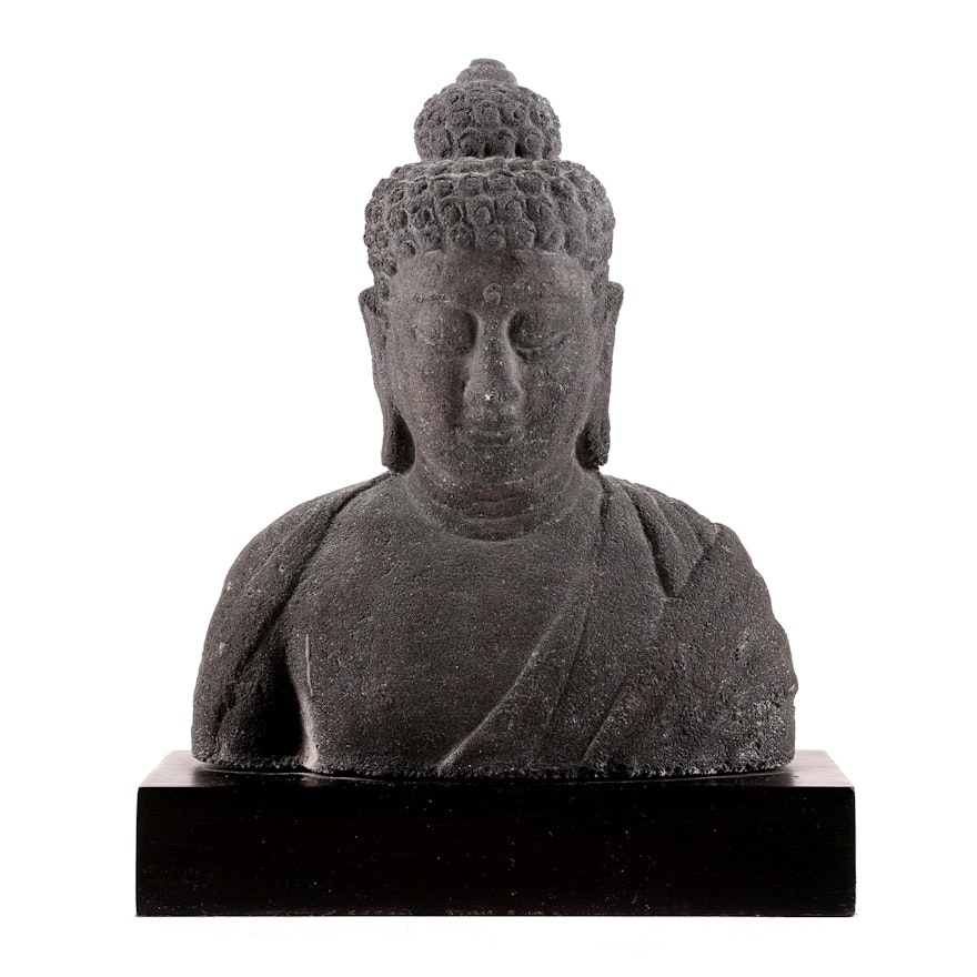 Resin Buddha Bust