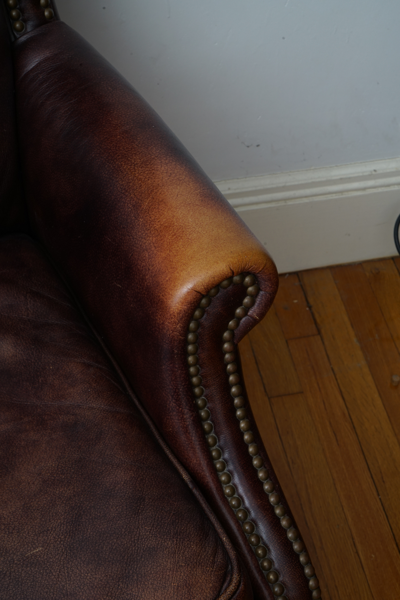 Brown Leather Executive Office Chair by Seven Seas Seating