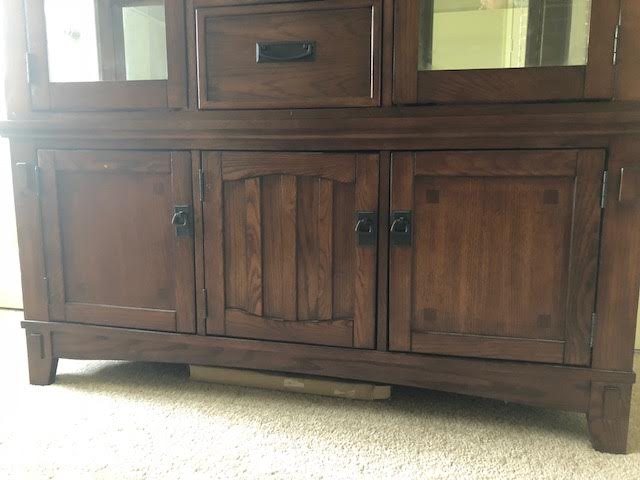 Ashley Furniture Lighted Display Cabinet