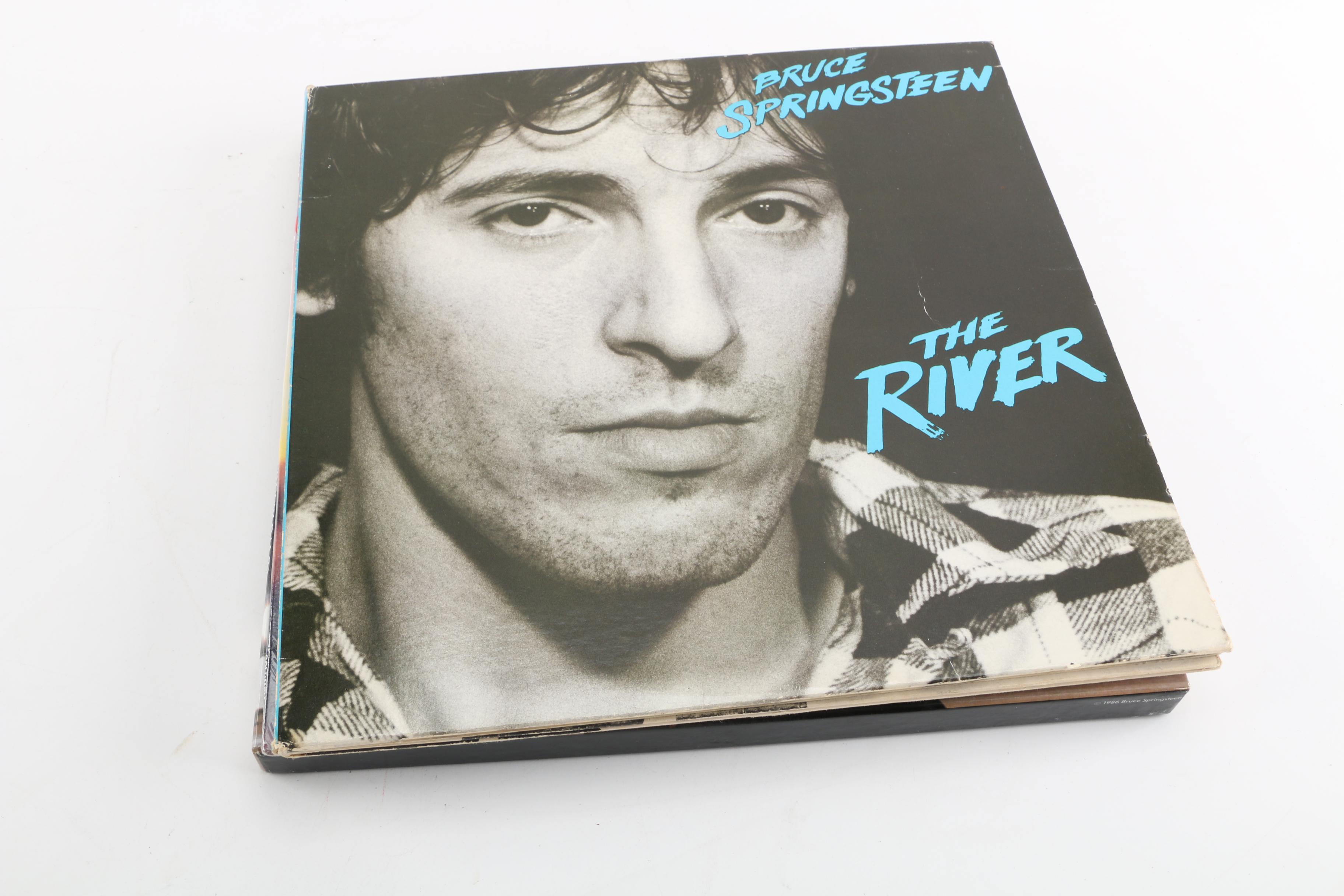 Bruce Springsteen Records Including Live 1975-85 Boxed Set