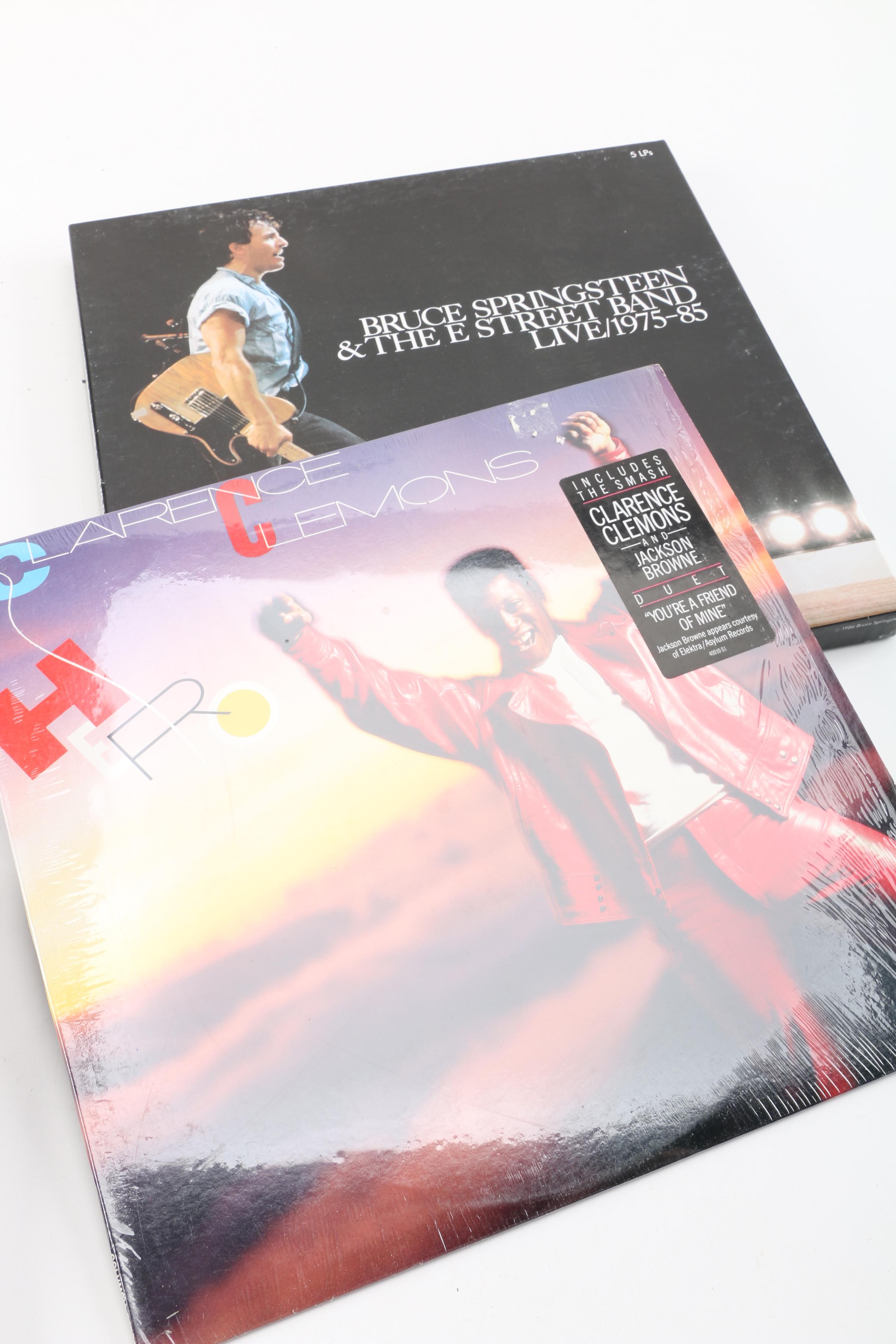 Bruce Springsteen Records Including Live 1975-85 Boxed Set