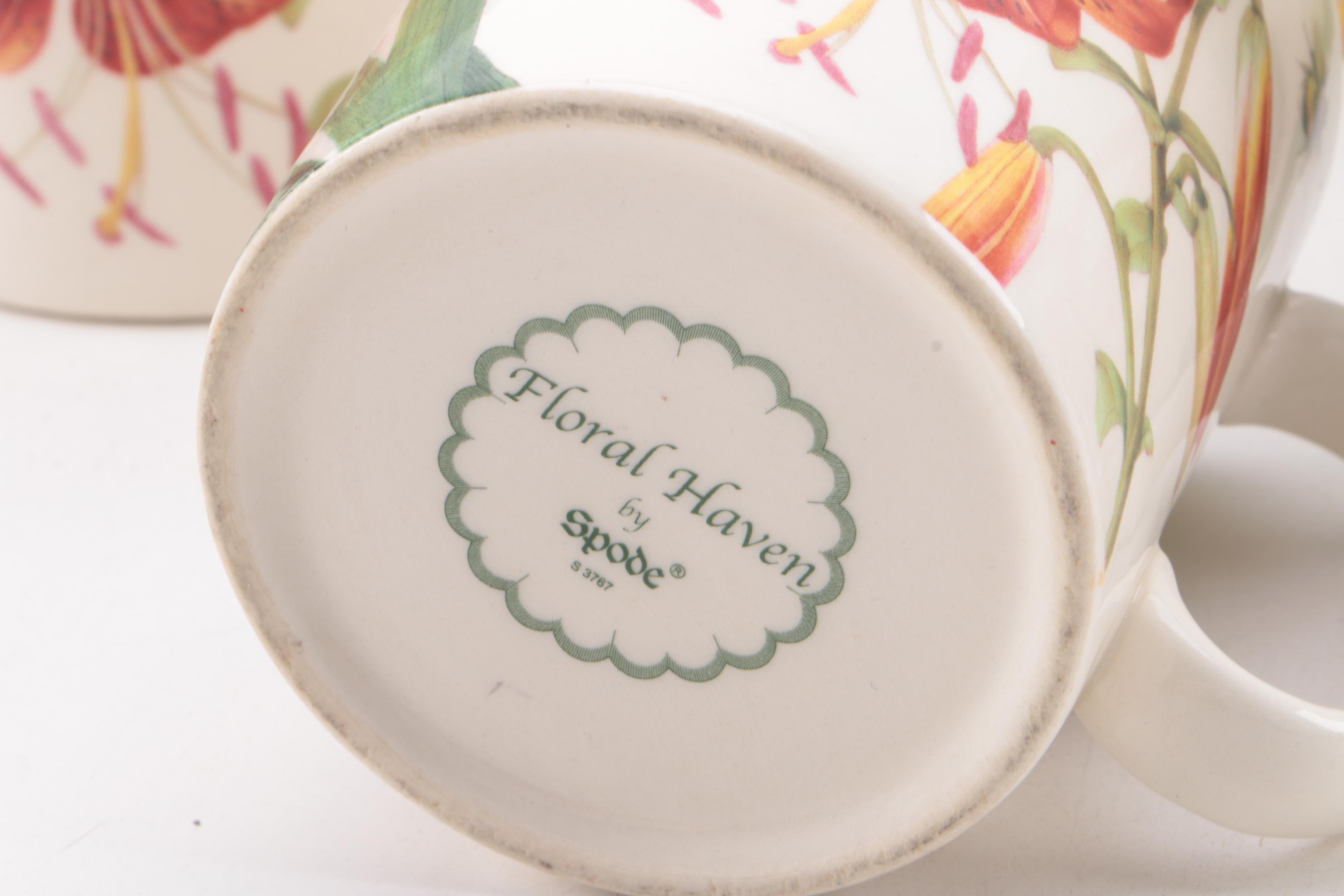 Spode "Floral Haven" Ceramic Tableware