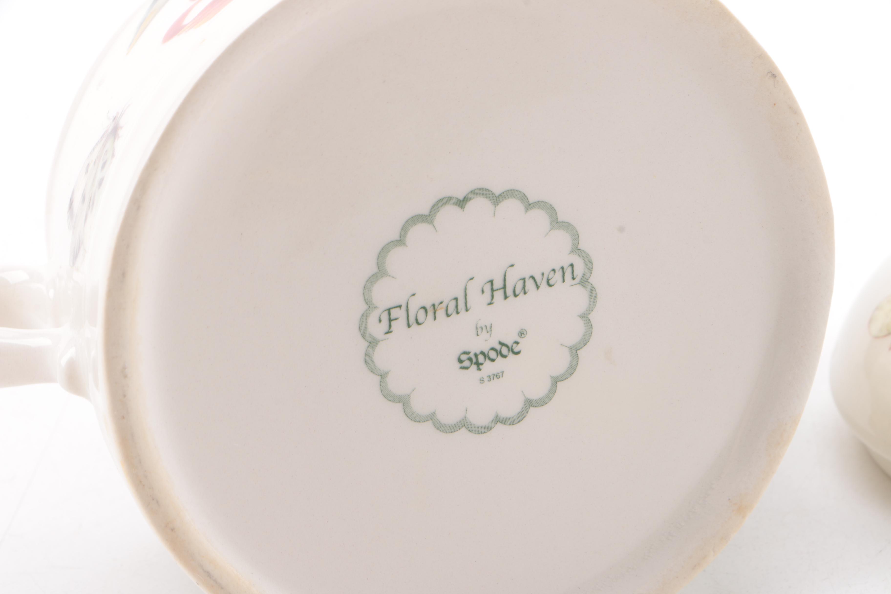 Spode "Floral Haven" Ceramic Tableware