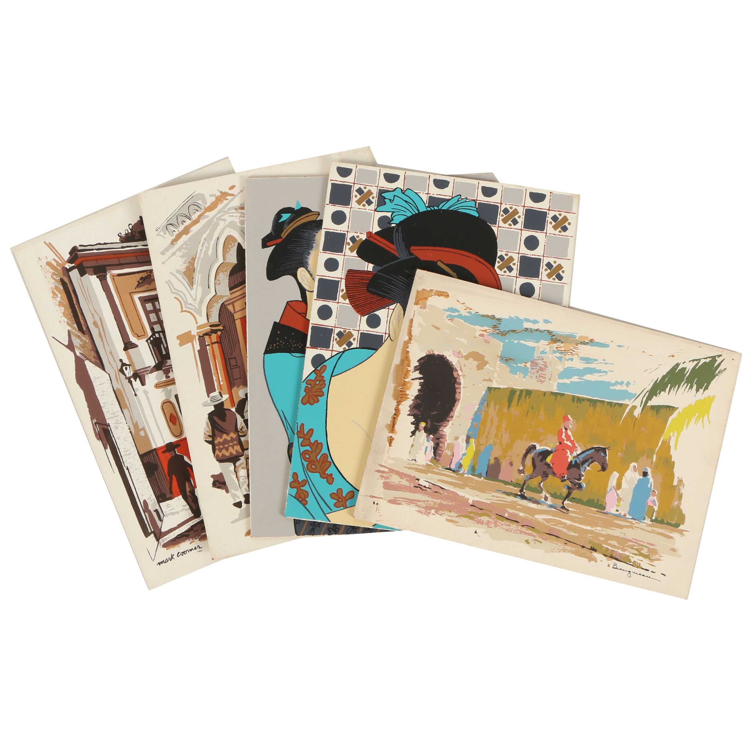 Francis Beaugureau and Mark Coomer Serigraphs