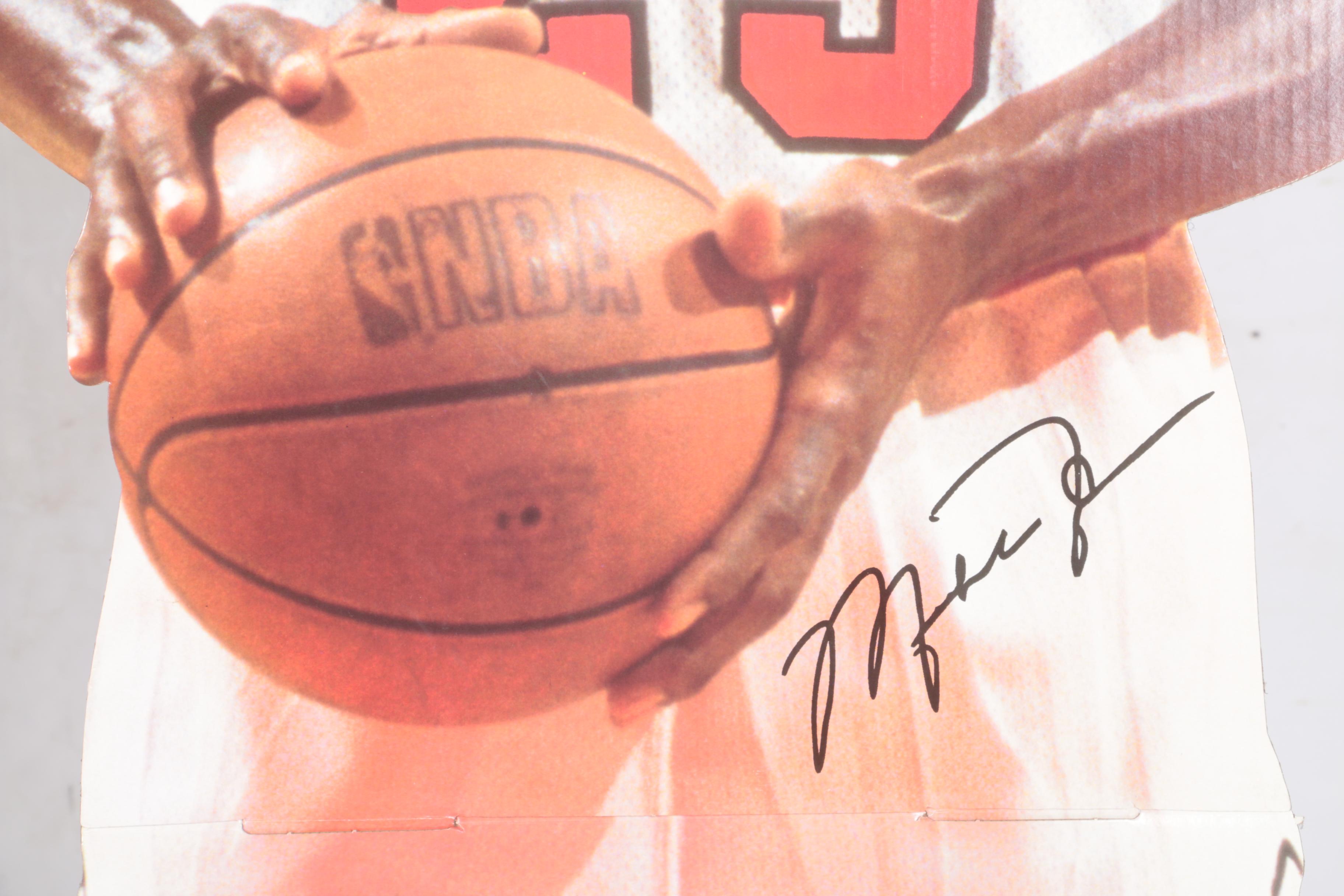 1996 Upper Deck Michael Jordan Cardboard Cut-Out