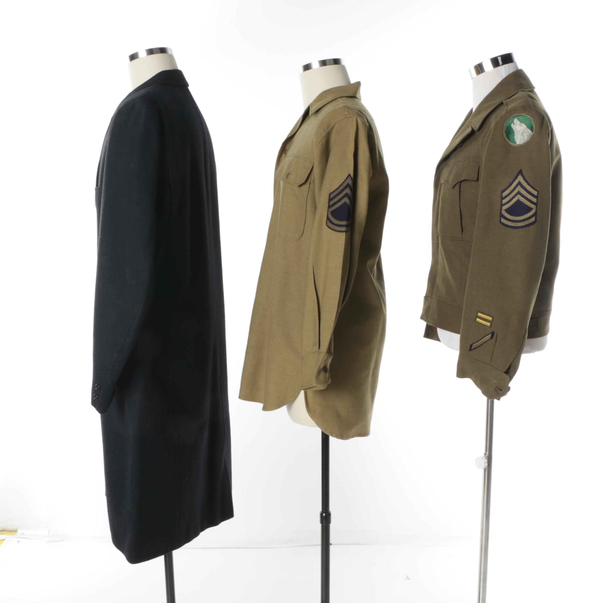 World War II Uniforms of 132nd Ordinance Company, Technical Sgt Earl Schmalz