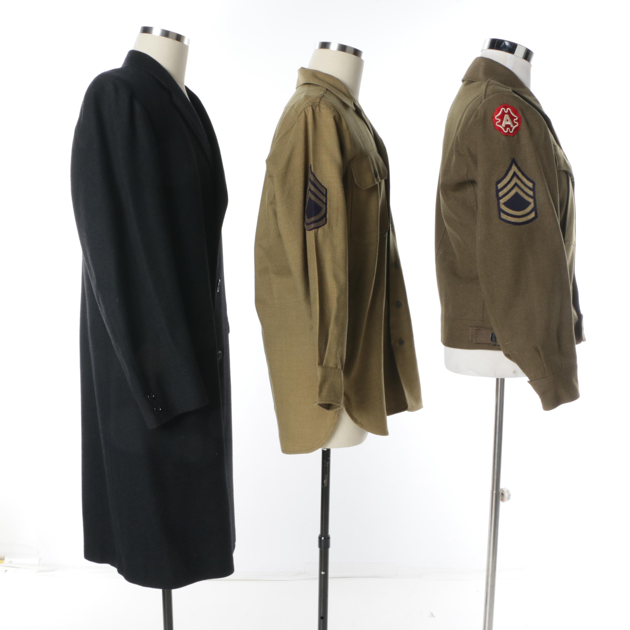 World War II Uniforms of 132nd Ordinance Company, Technical Sgt Earl Schmalz