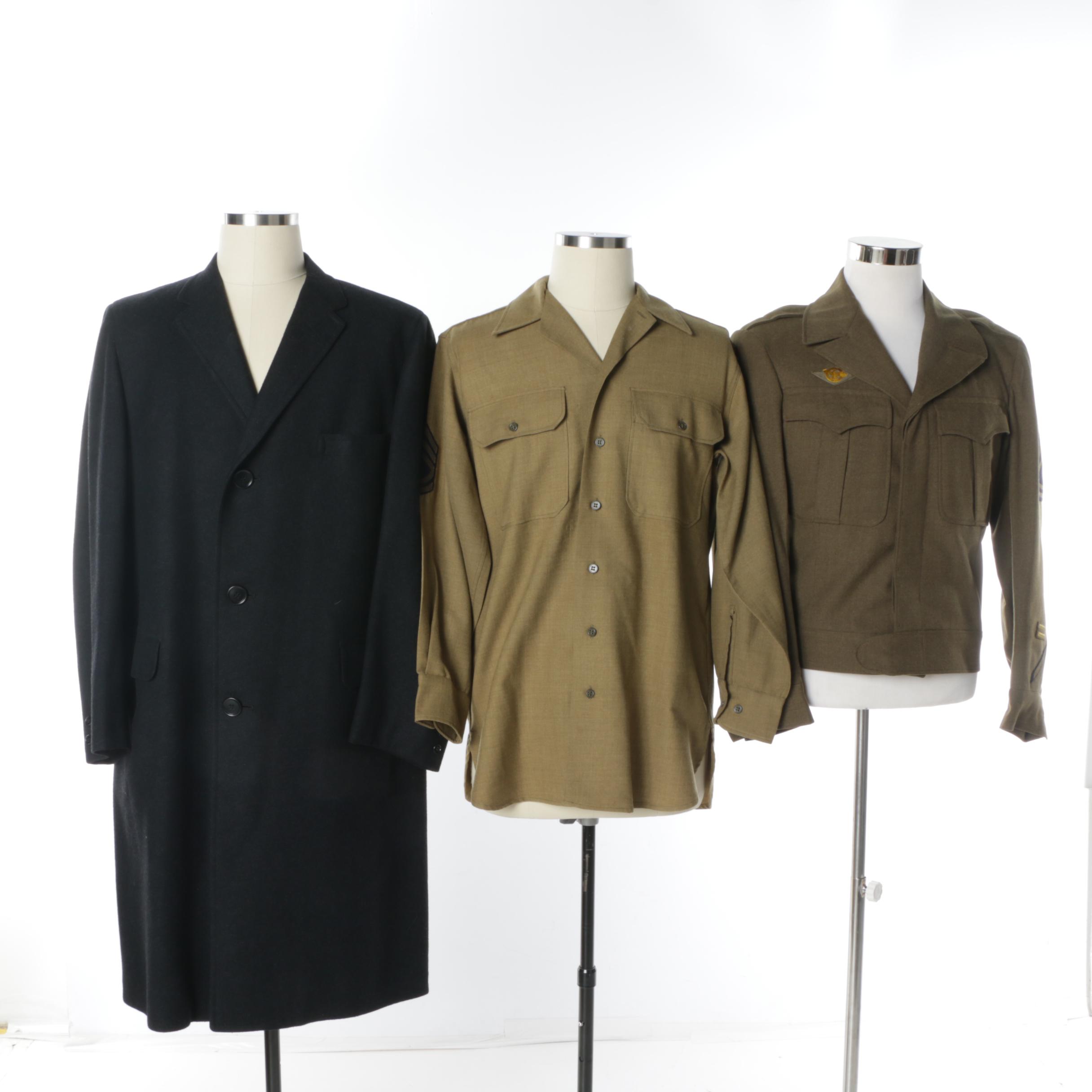 World War II Uniforms of 132nd Ordinance Company, Technical Sgt Earl Schmalz