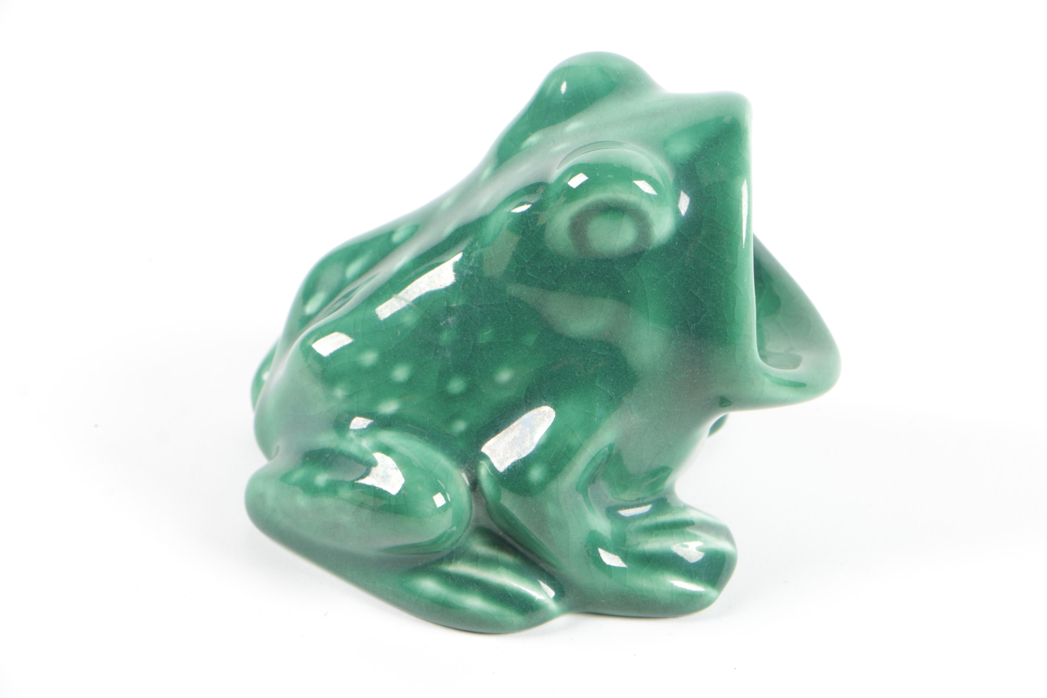 1952 Rookwood Pottery Frog Ash Receiver