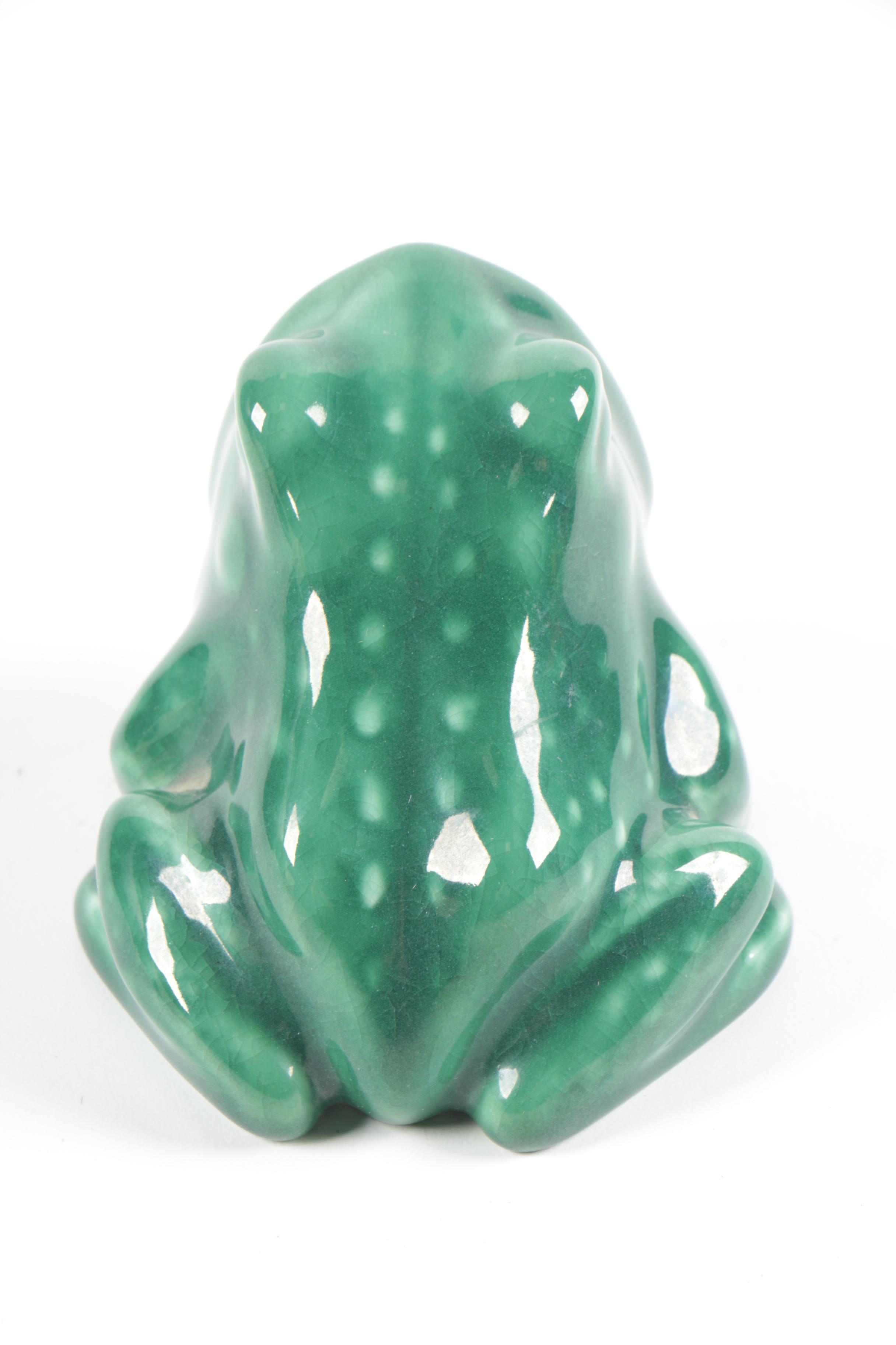 1952 Rookwood Pottery Frog Ash Receiver