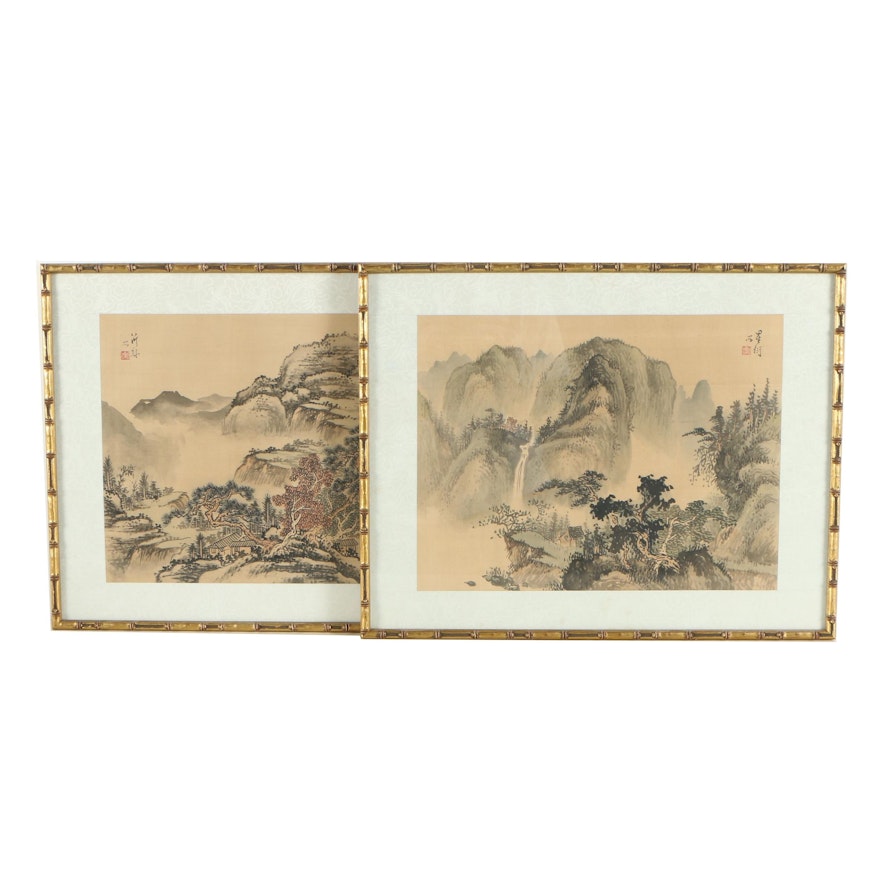 Chinese Ink Wash Paintings