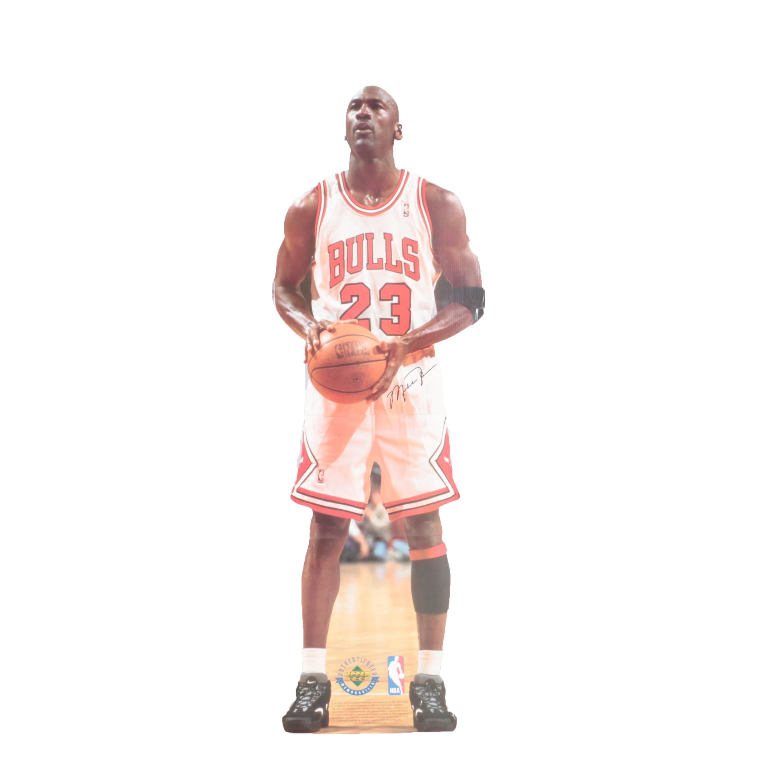 1996 Upper Deck Michael Jordan Cardboard Cut-Out