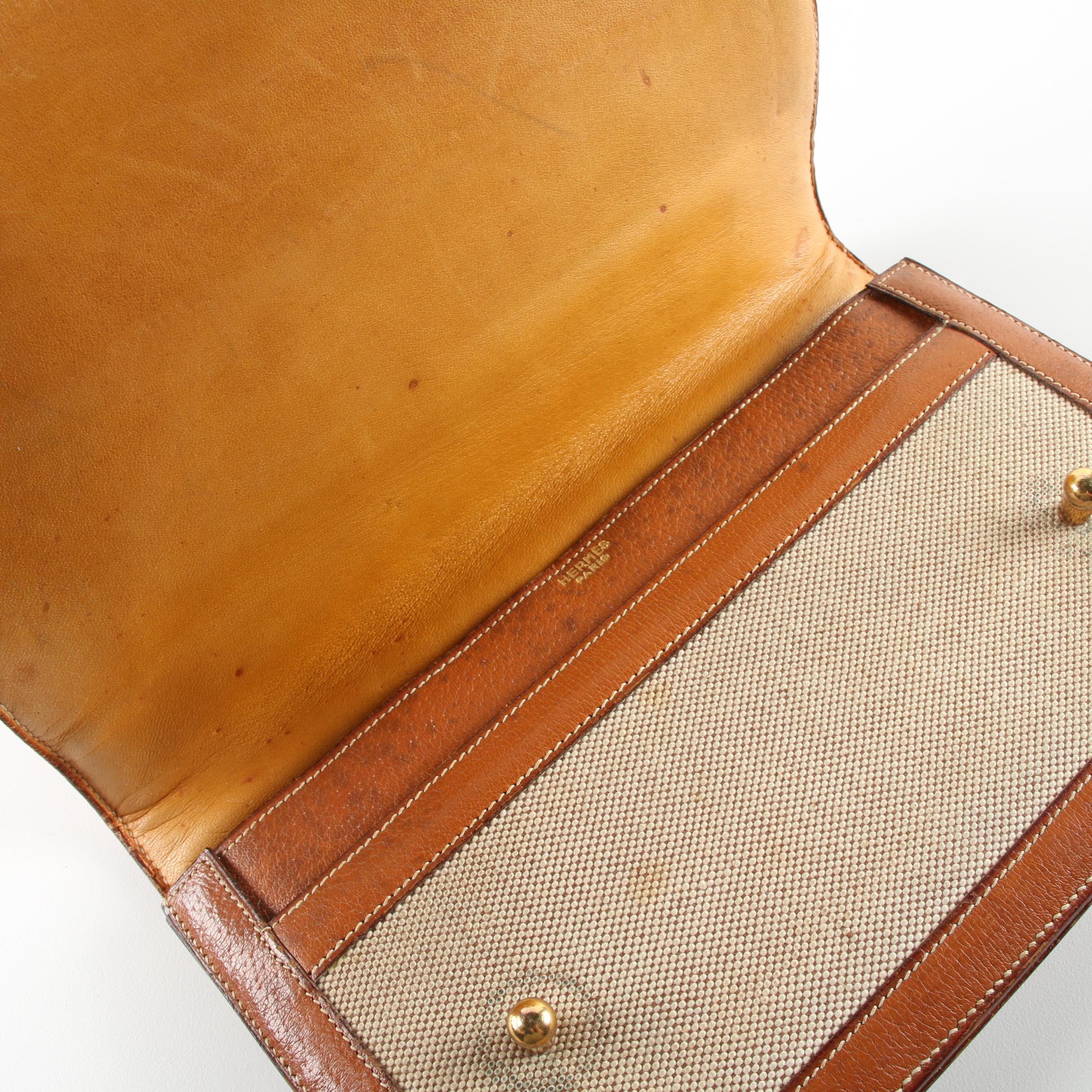 Circa 1960s Vintage Hermès of Paris Piano Top Handle Bag