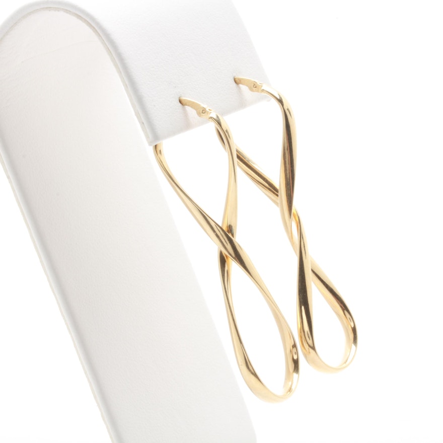 14K Yellow Gold Earrings