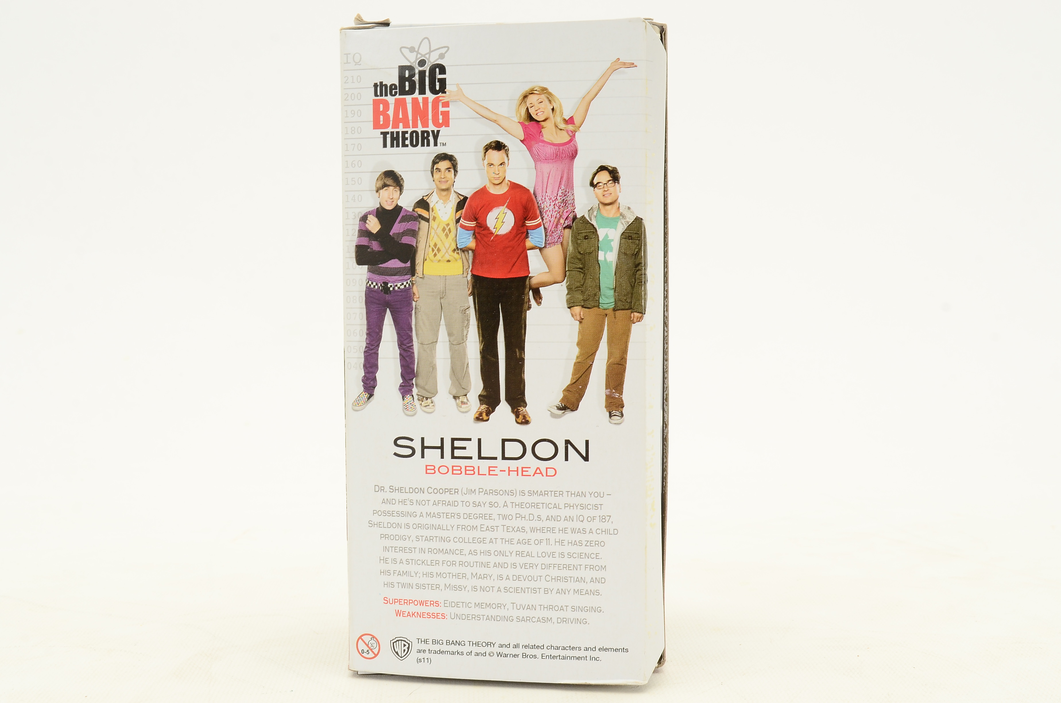 Five "Big Bang Theory" Cast Members Bobblehead Dolls With Boxes