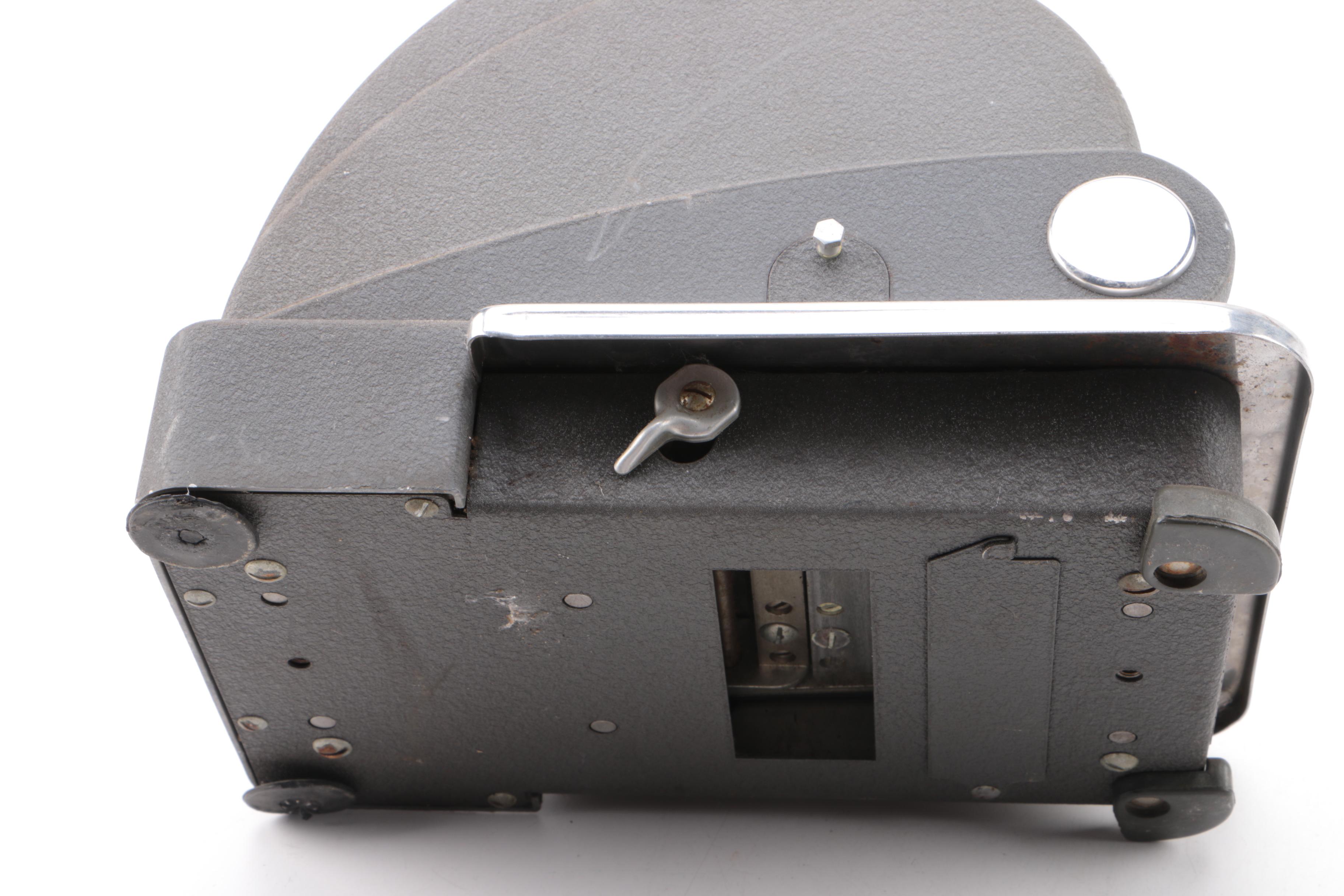 Hedman Check Protector and Remington Rand Adding Machine