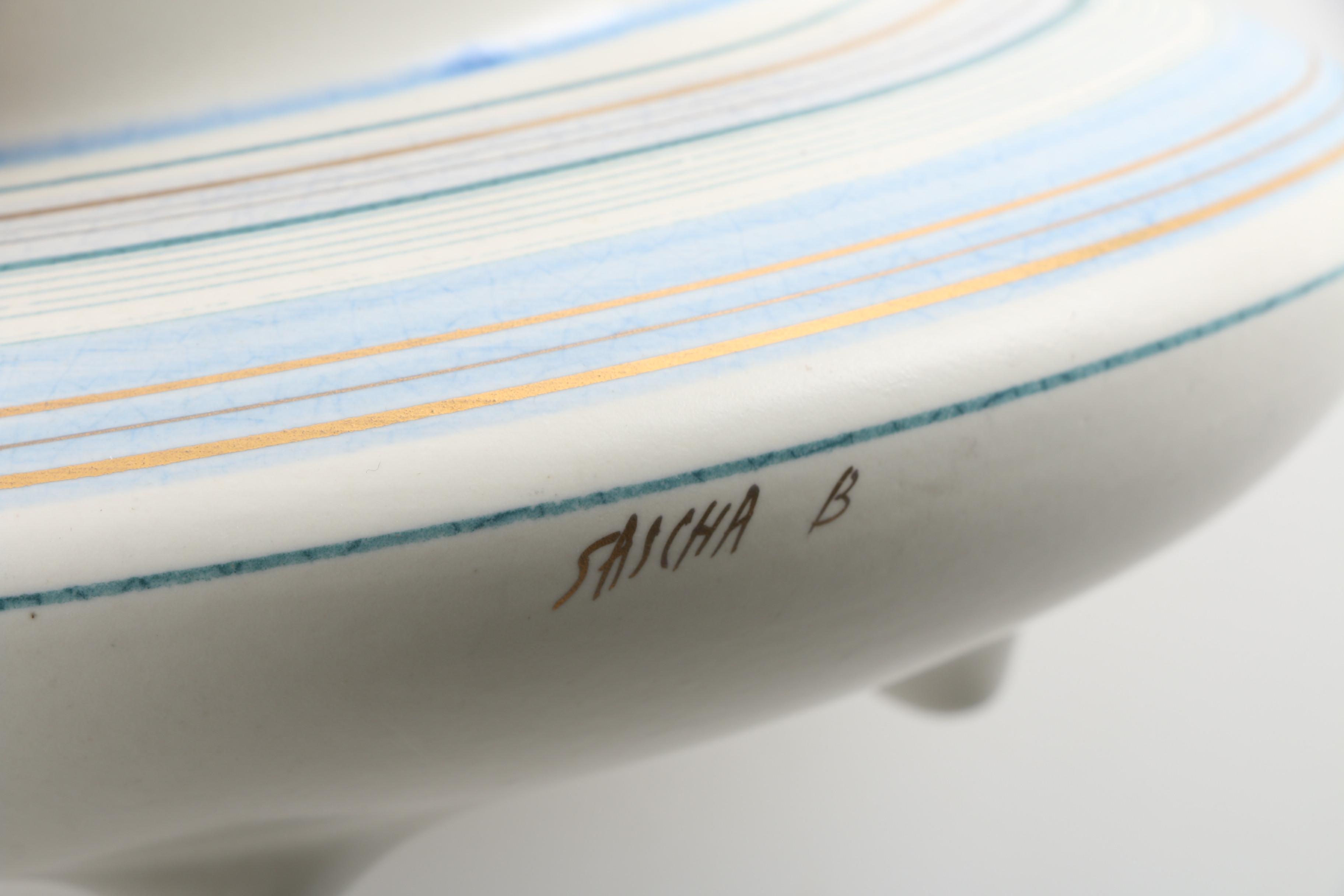 Mid Century Modern Sascha Brastoff Ceramic Dishes