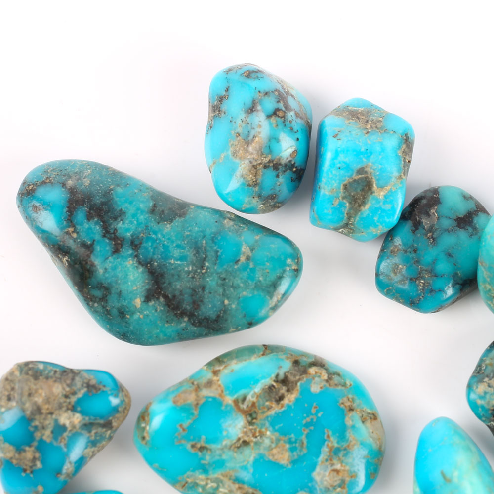 Loose Tumbled Turquoise Stones