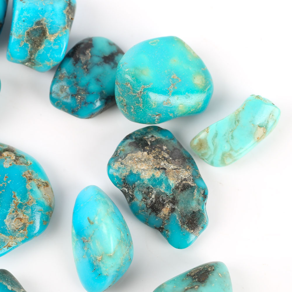 Loose Tumbled Turquoise Stones