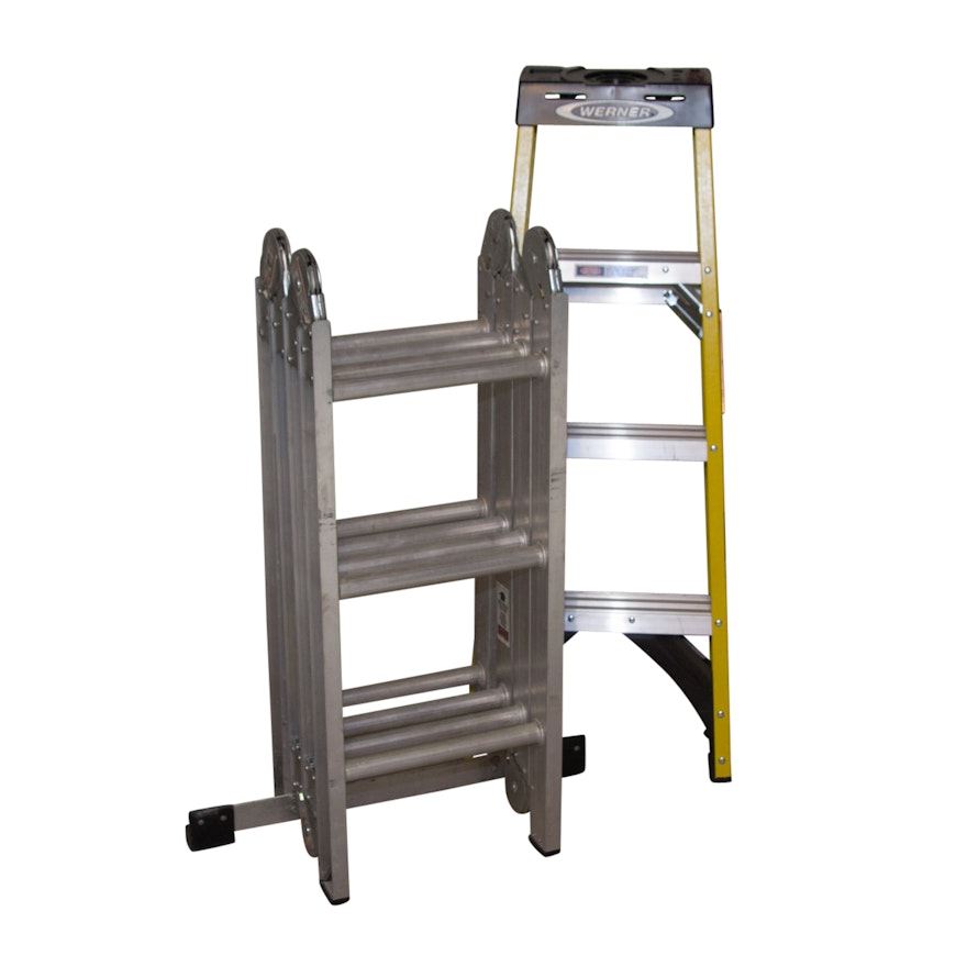 Two Werner Folding Ladders