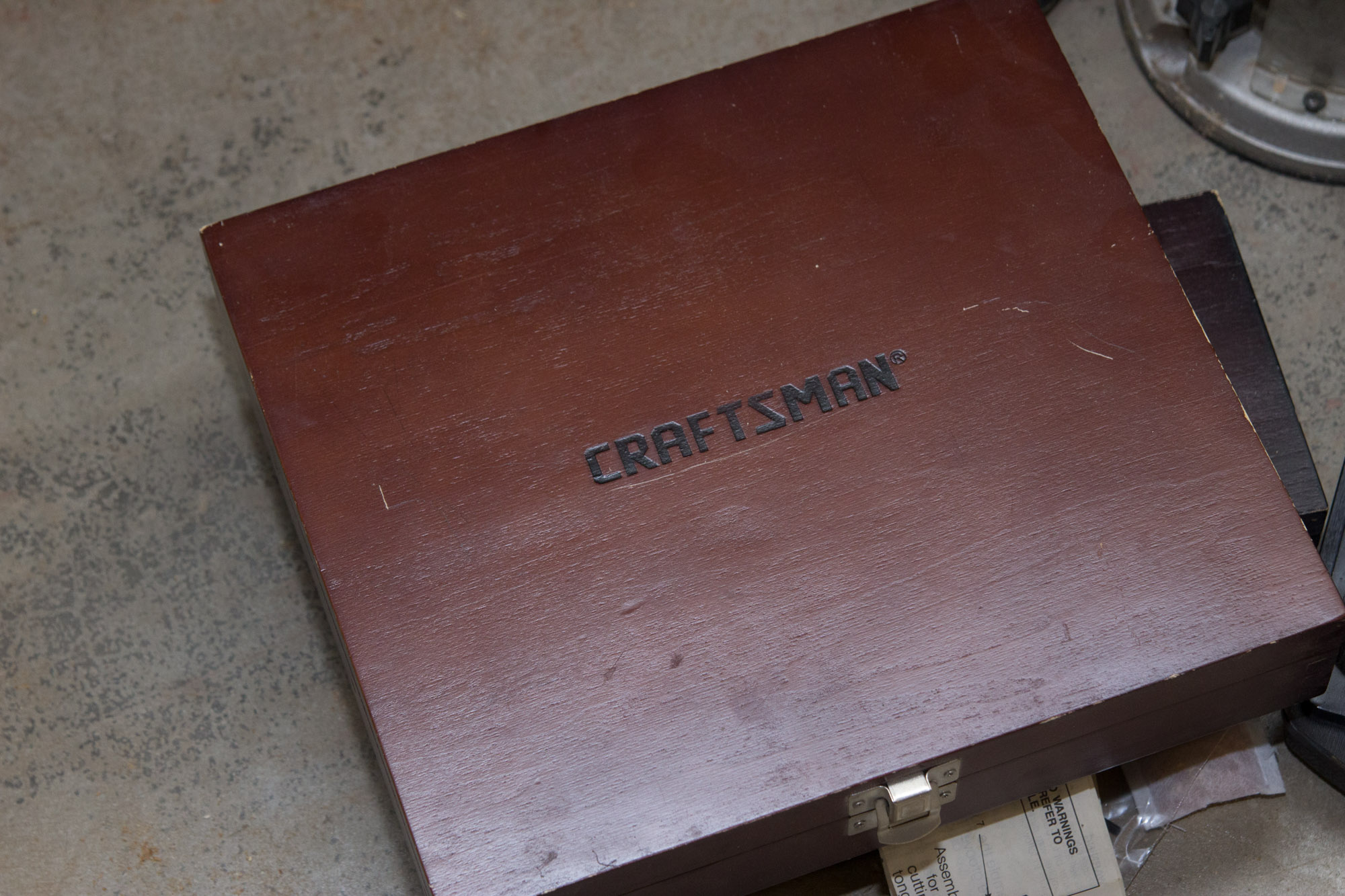 Craftsman Plunge Router and Bits