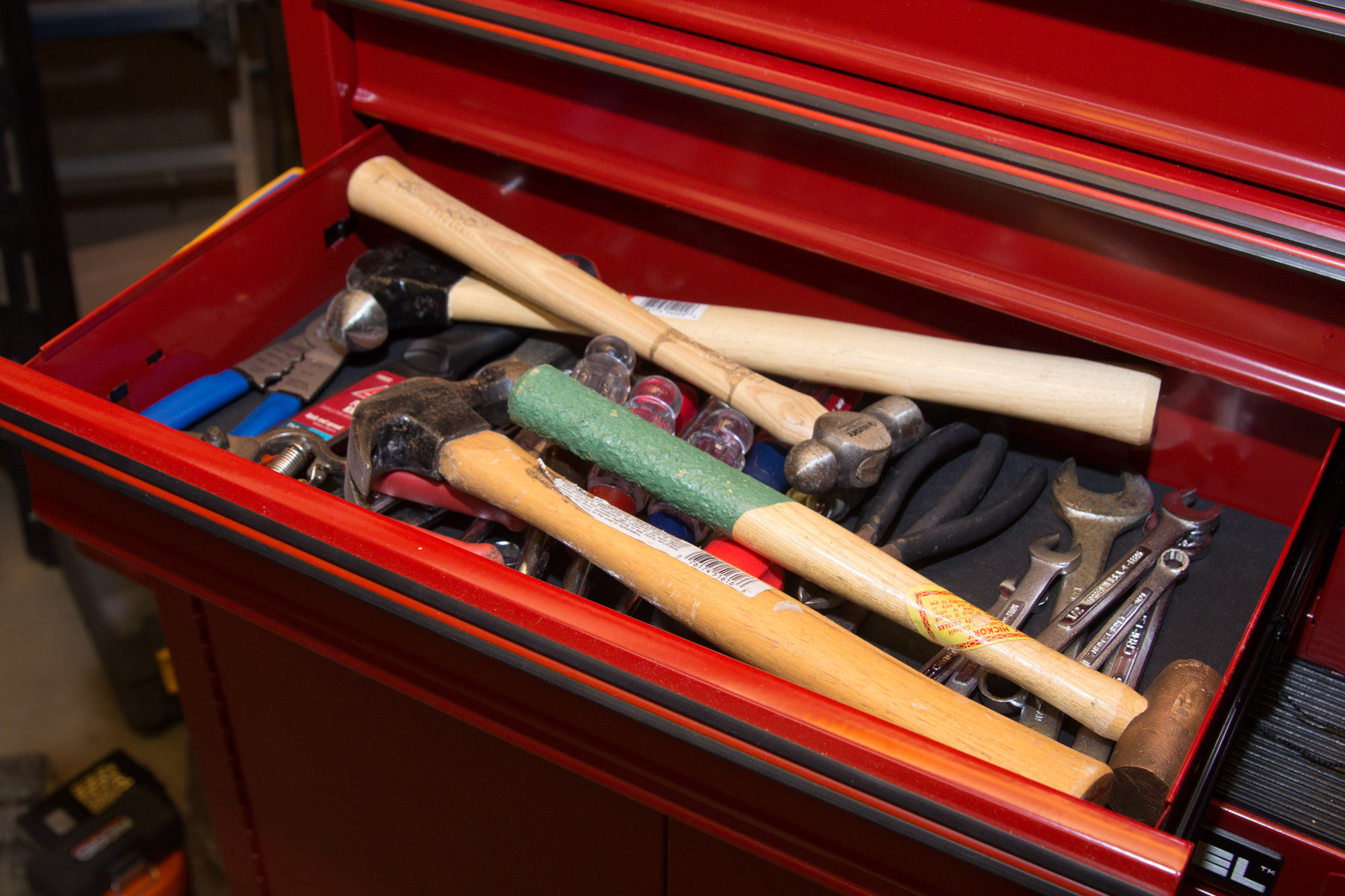 ProSteel Rolling Stacking Tool Chest Including Tools