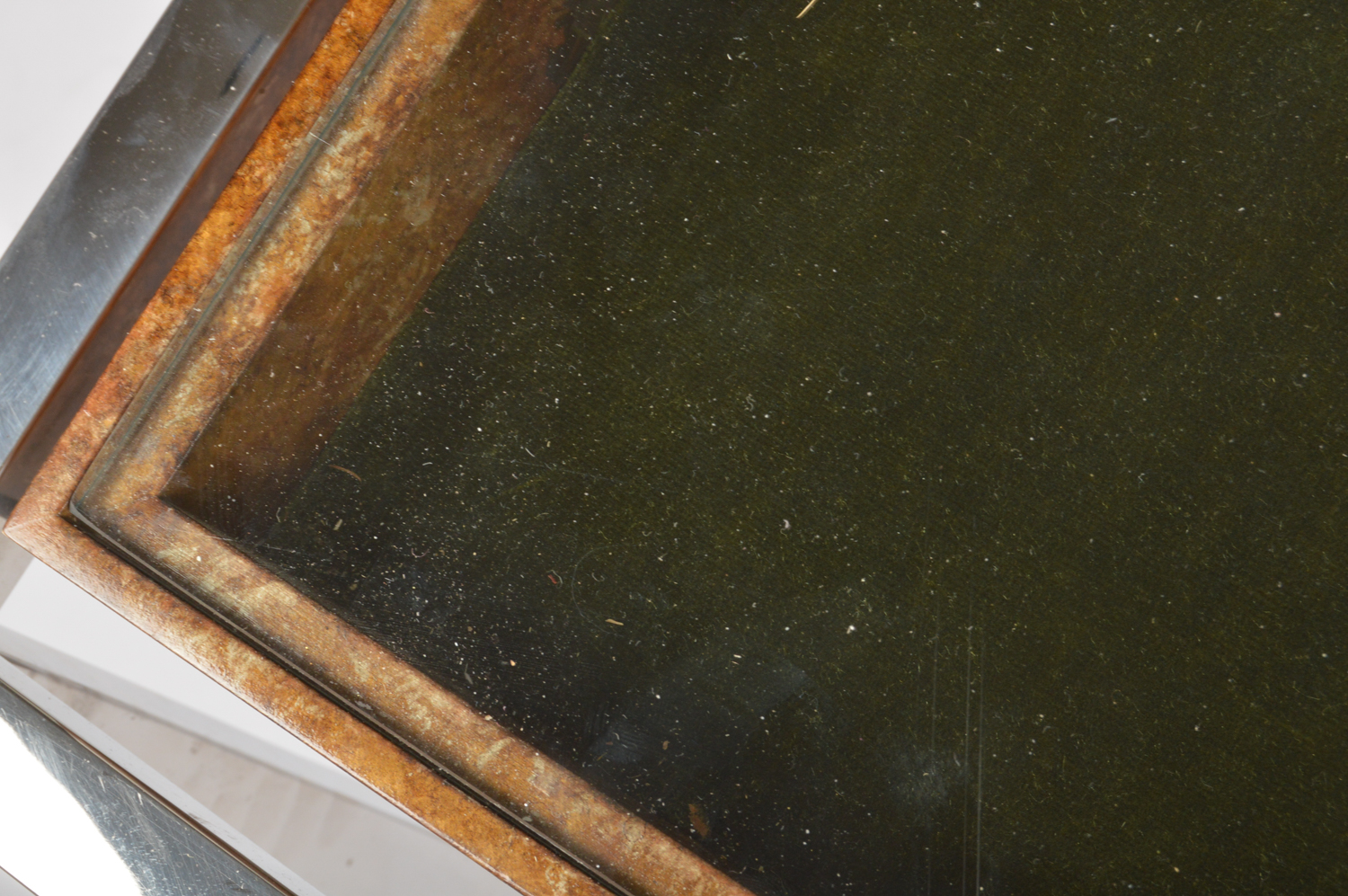 Modern Glass Top Display Coffee Table