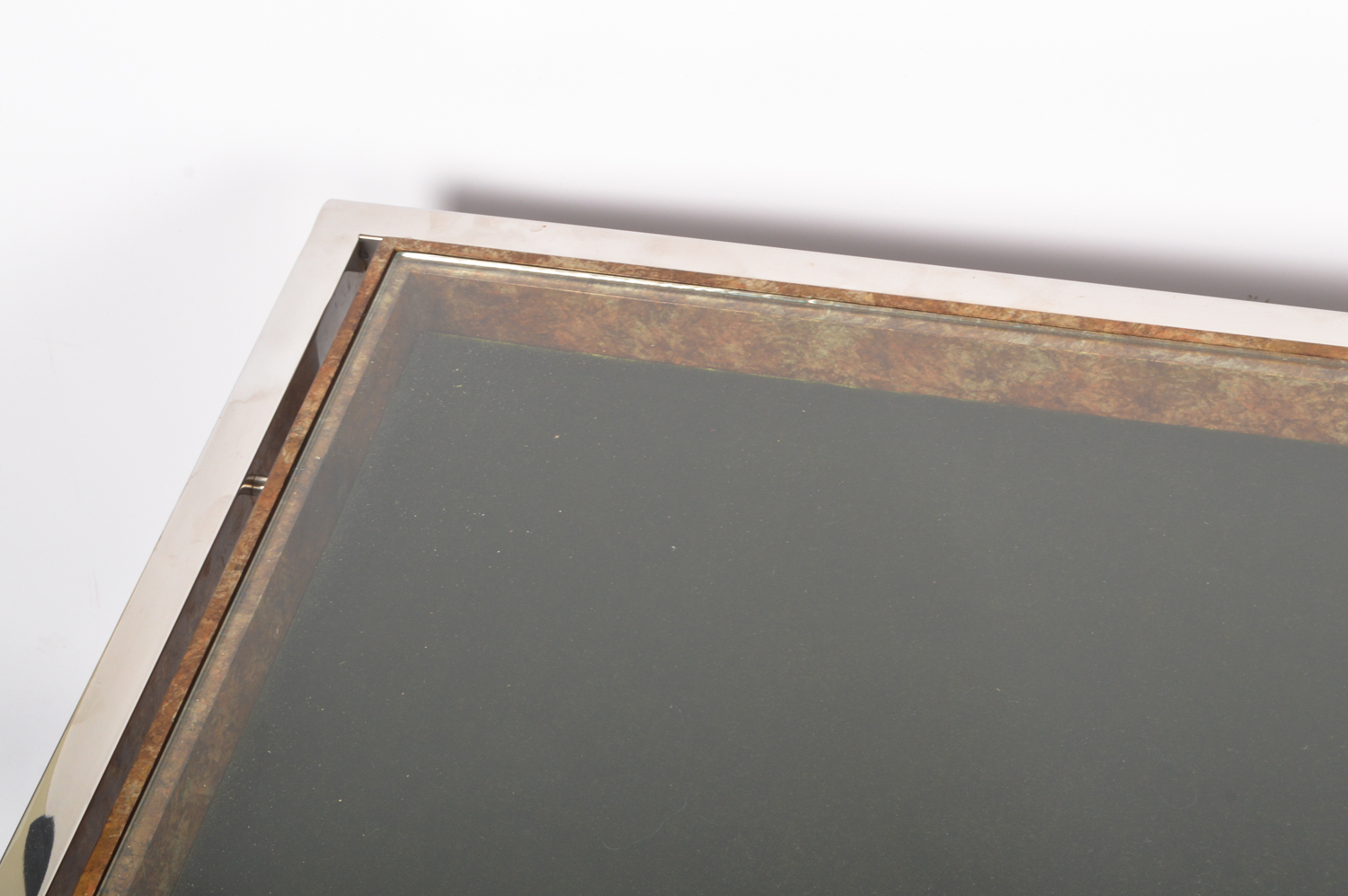 Modern Glass Top Display Coffee Table