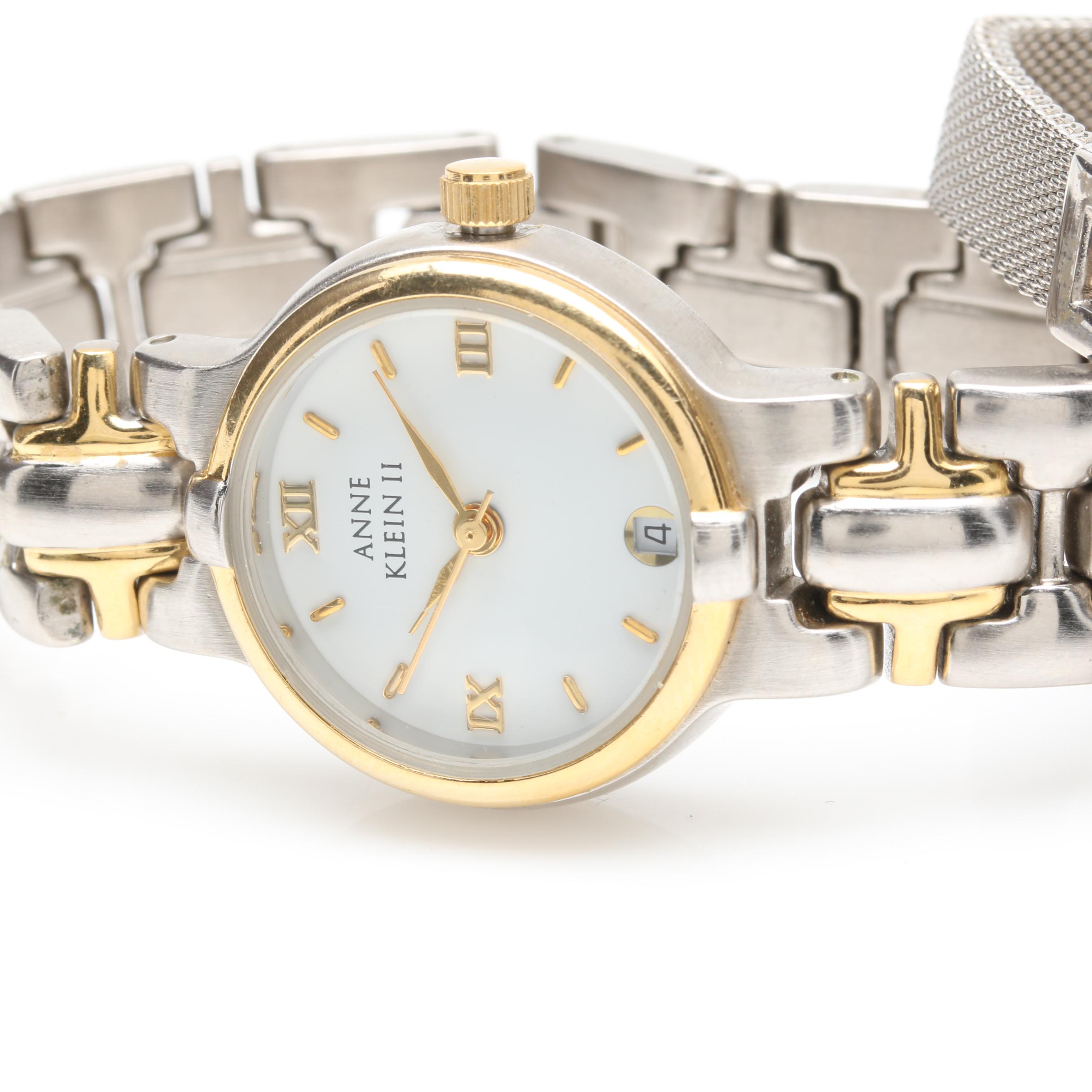 Collection of Anne Klein II and Skagen Watches