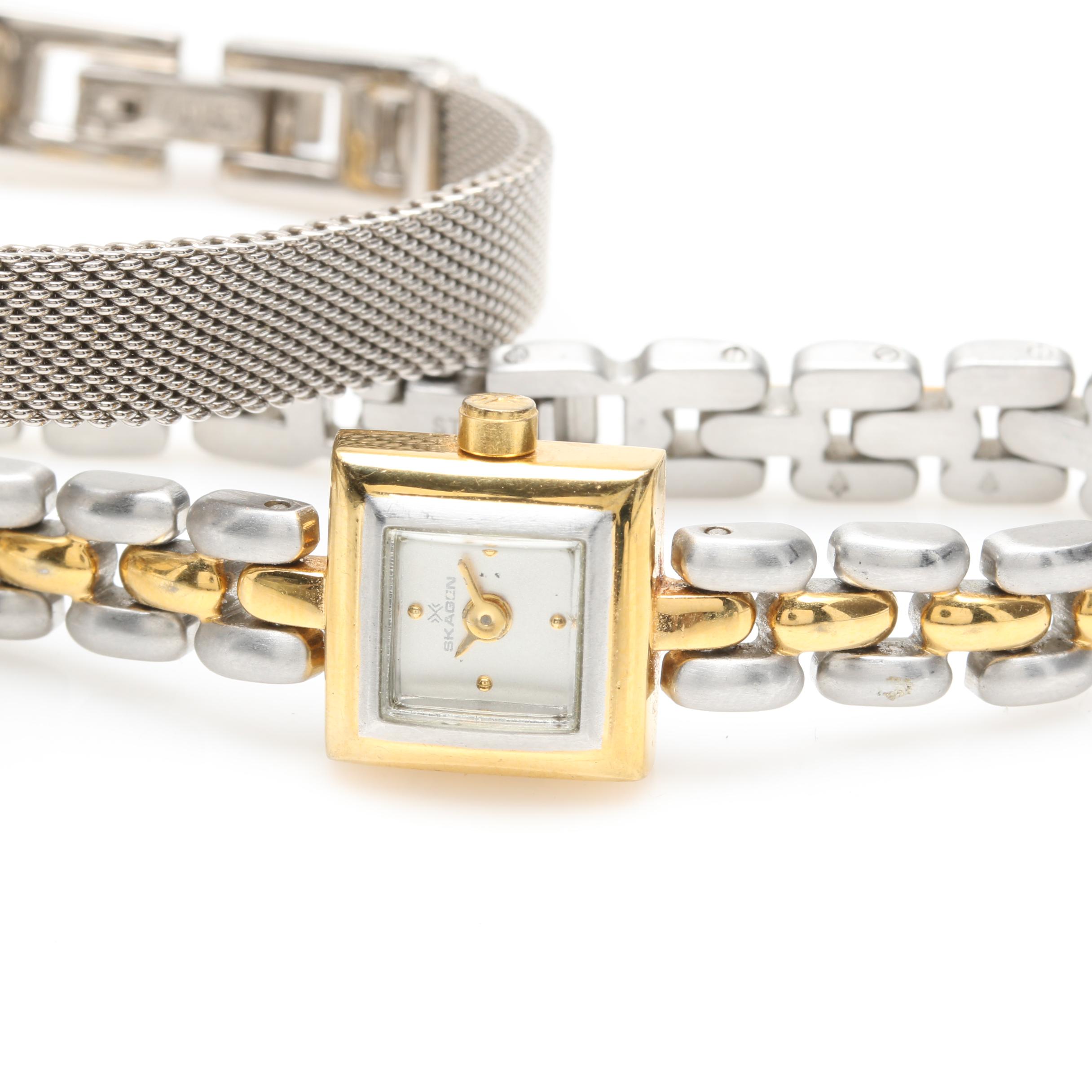 Collection of Anne Klein II and Skagen Watches