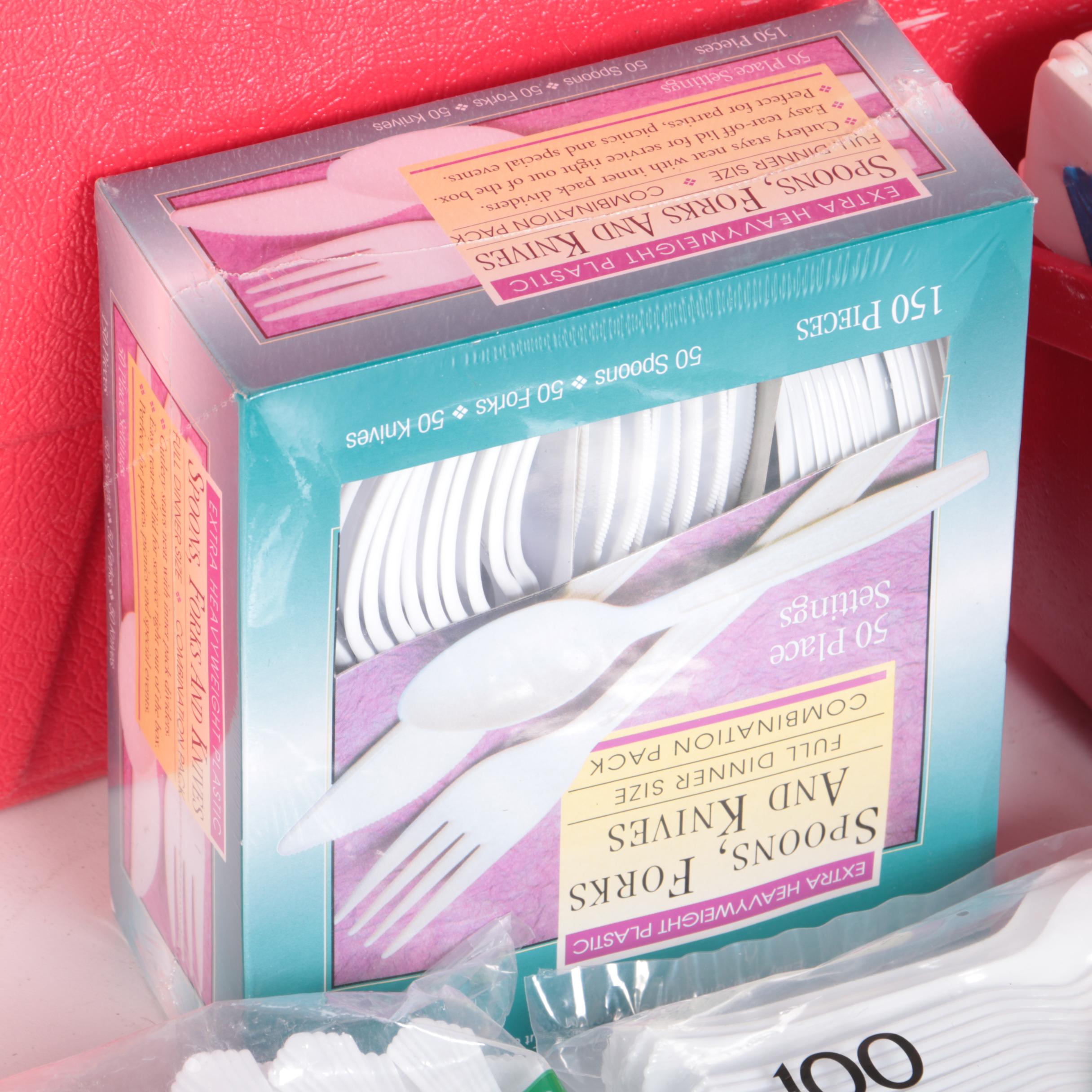 Igloo and Coleman Coolers and Other Picnic Accessories