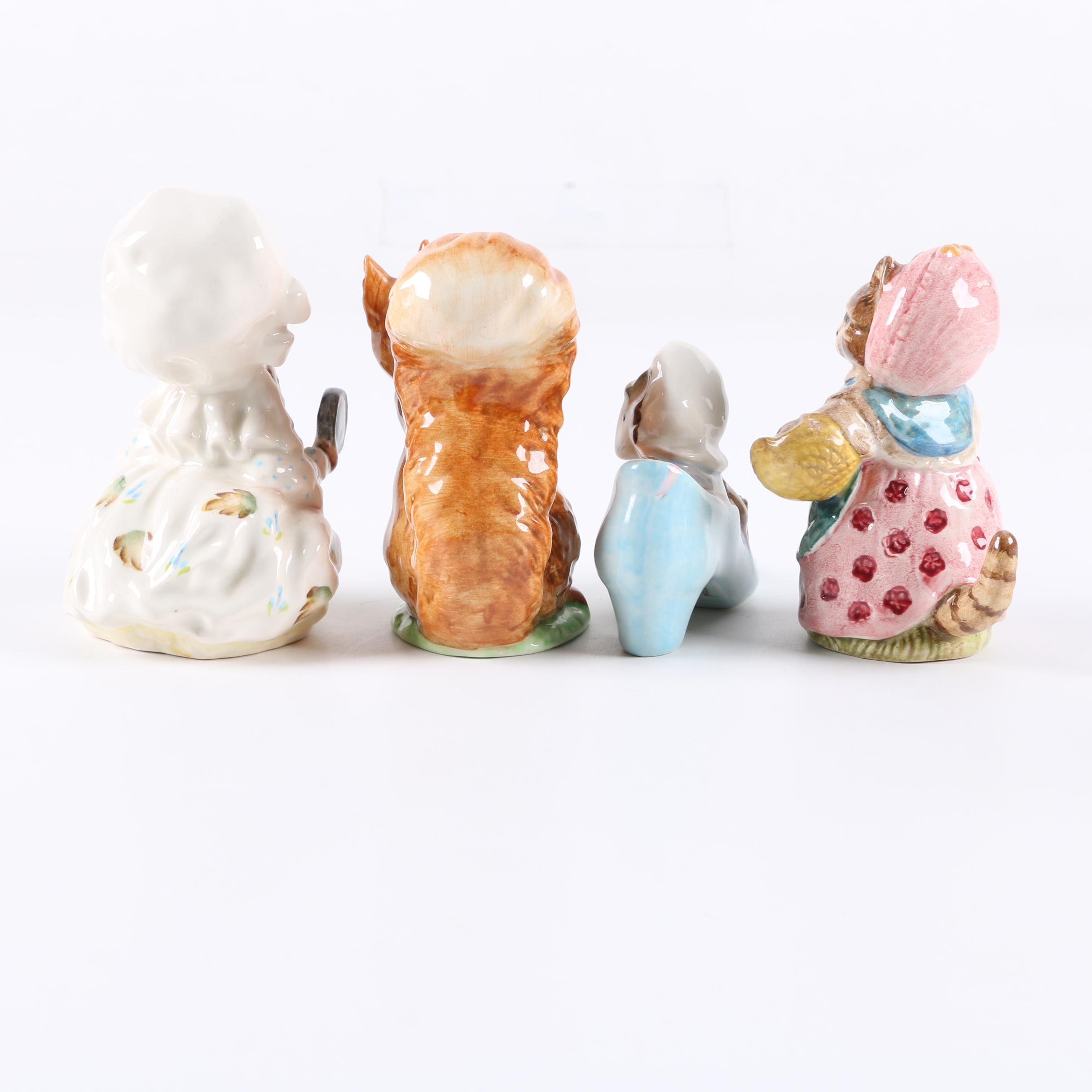 Mid-Century Beswick "Beatrix Potter" Porcelain Figurines