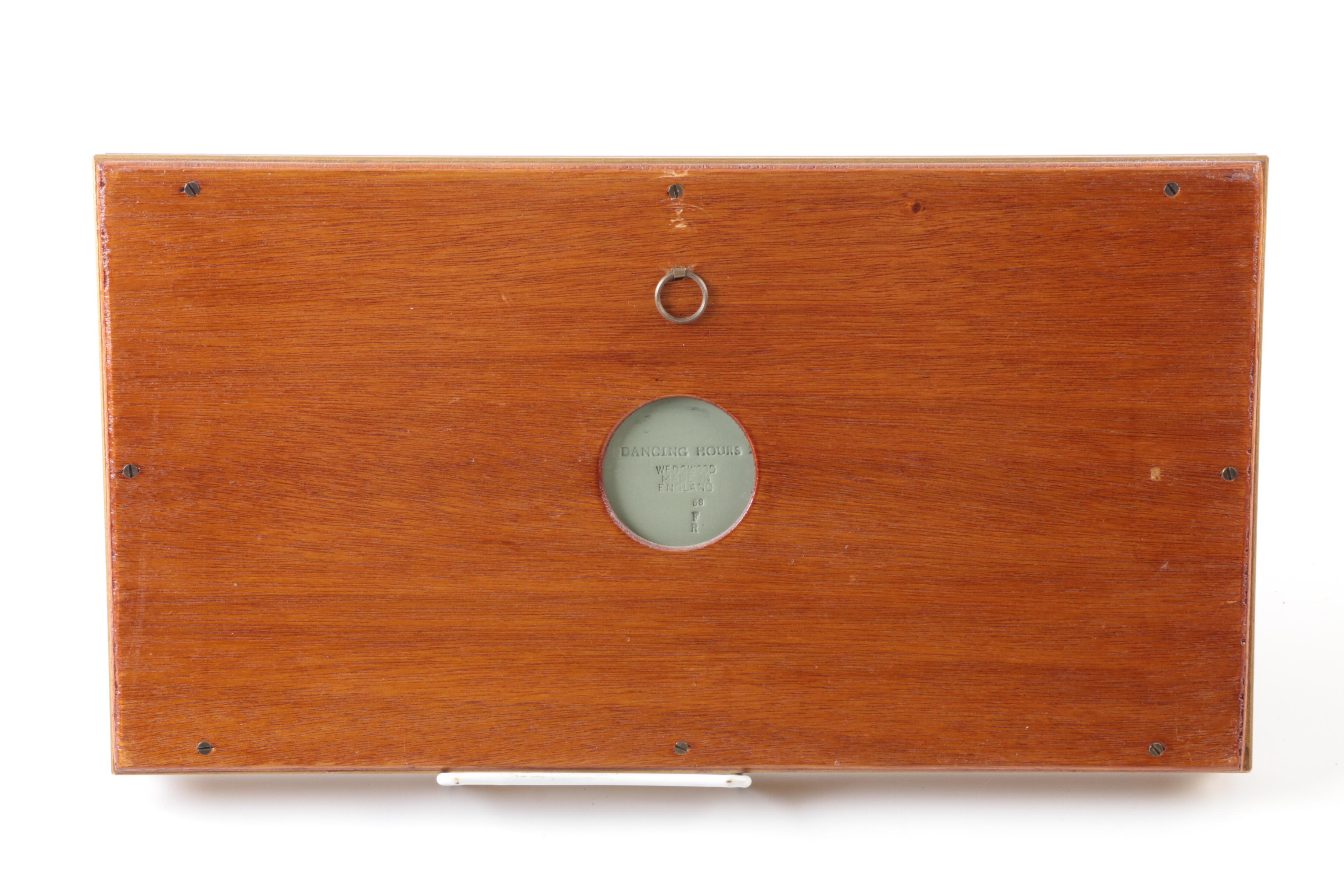 Wedgwood "Dancing Hours" Jasperware Plaque with Decorative Trays