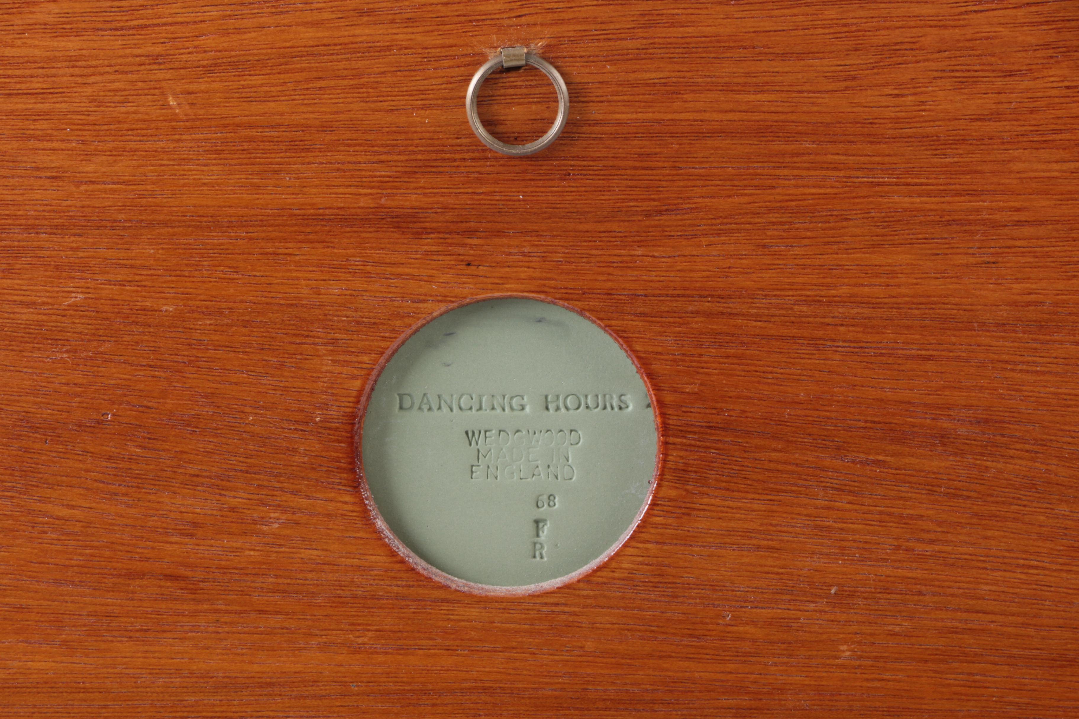 Wedgwood "Dancing Hours" Jasperware Plaque with Decorative Trays