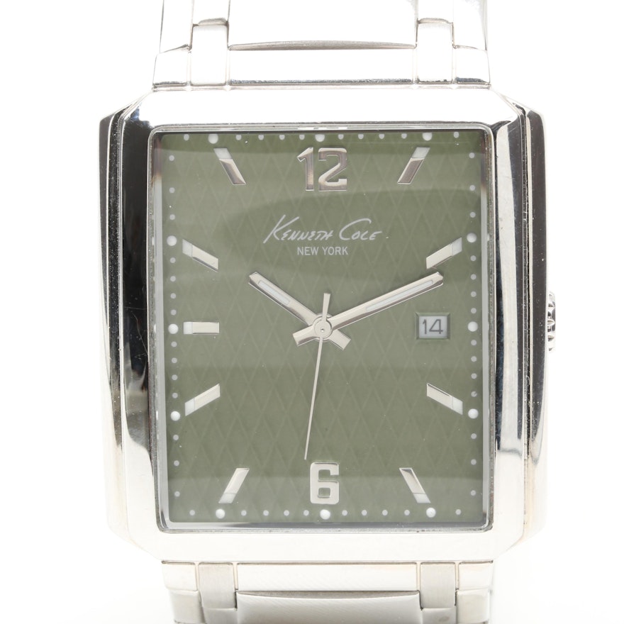 Kenneth Cole Stainless Steel Wristwatch