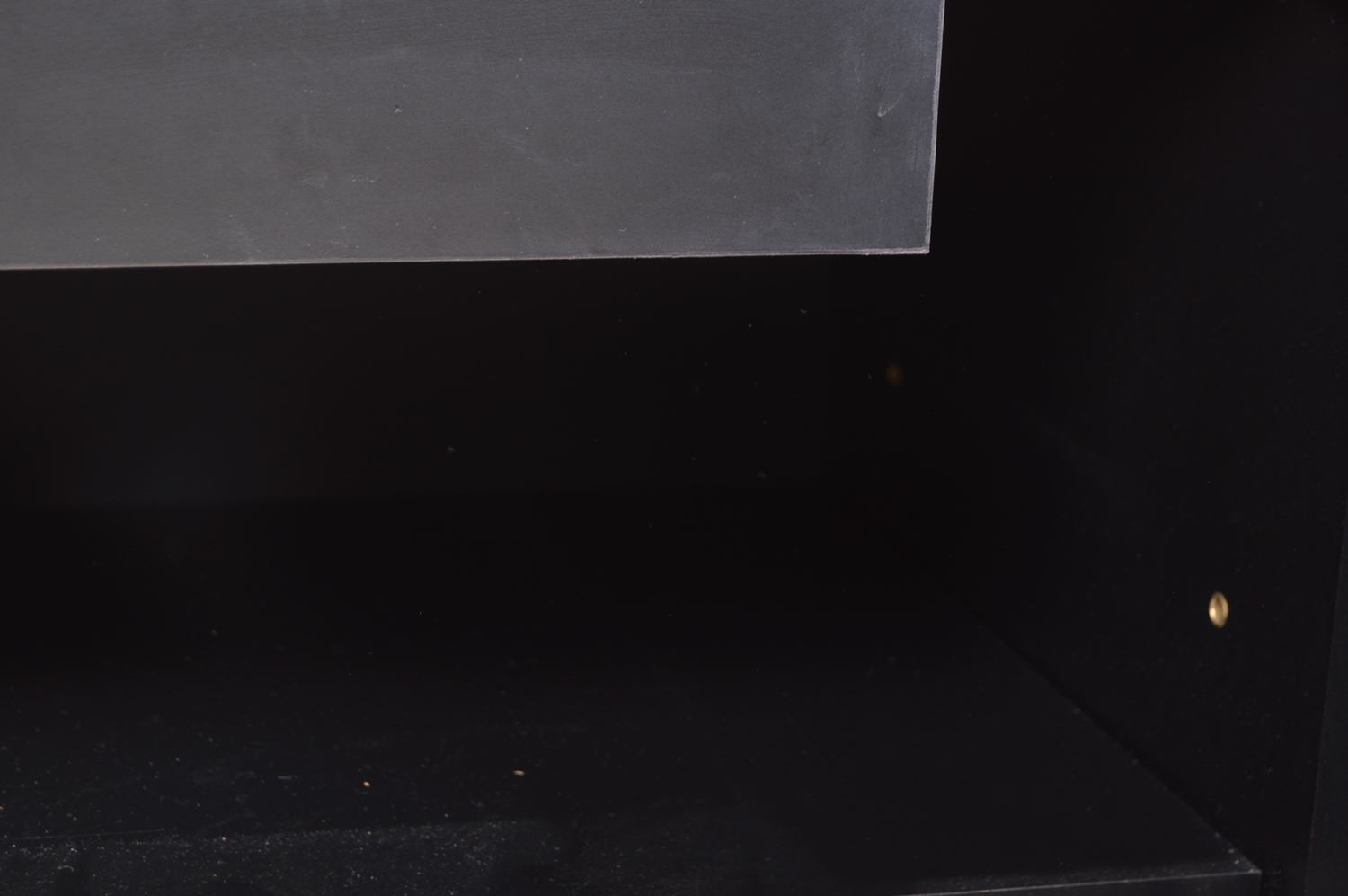 Brushed Metal Credenza