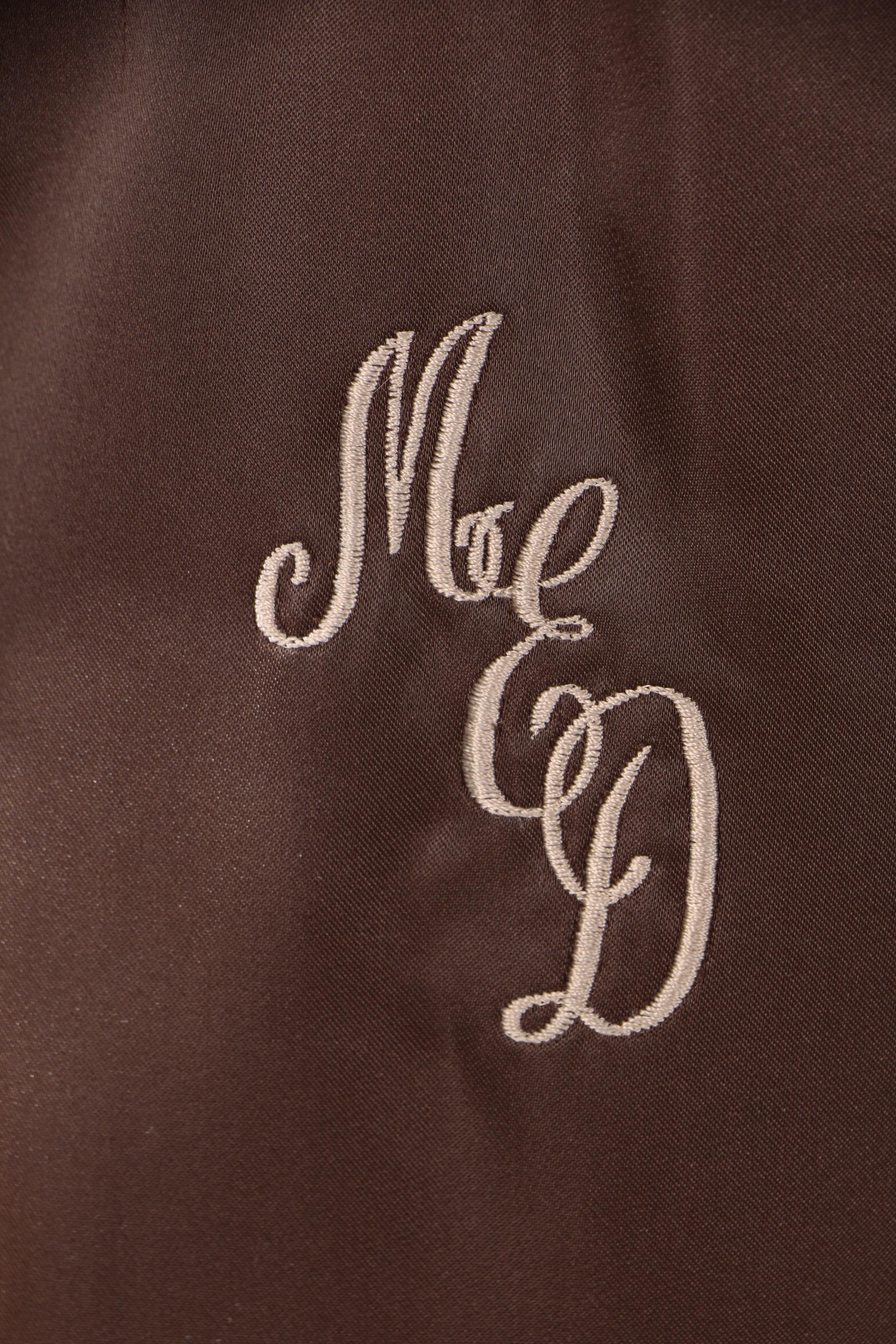 Women's Peter Duffy New York Brown Mink Fur Coat