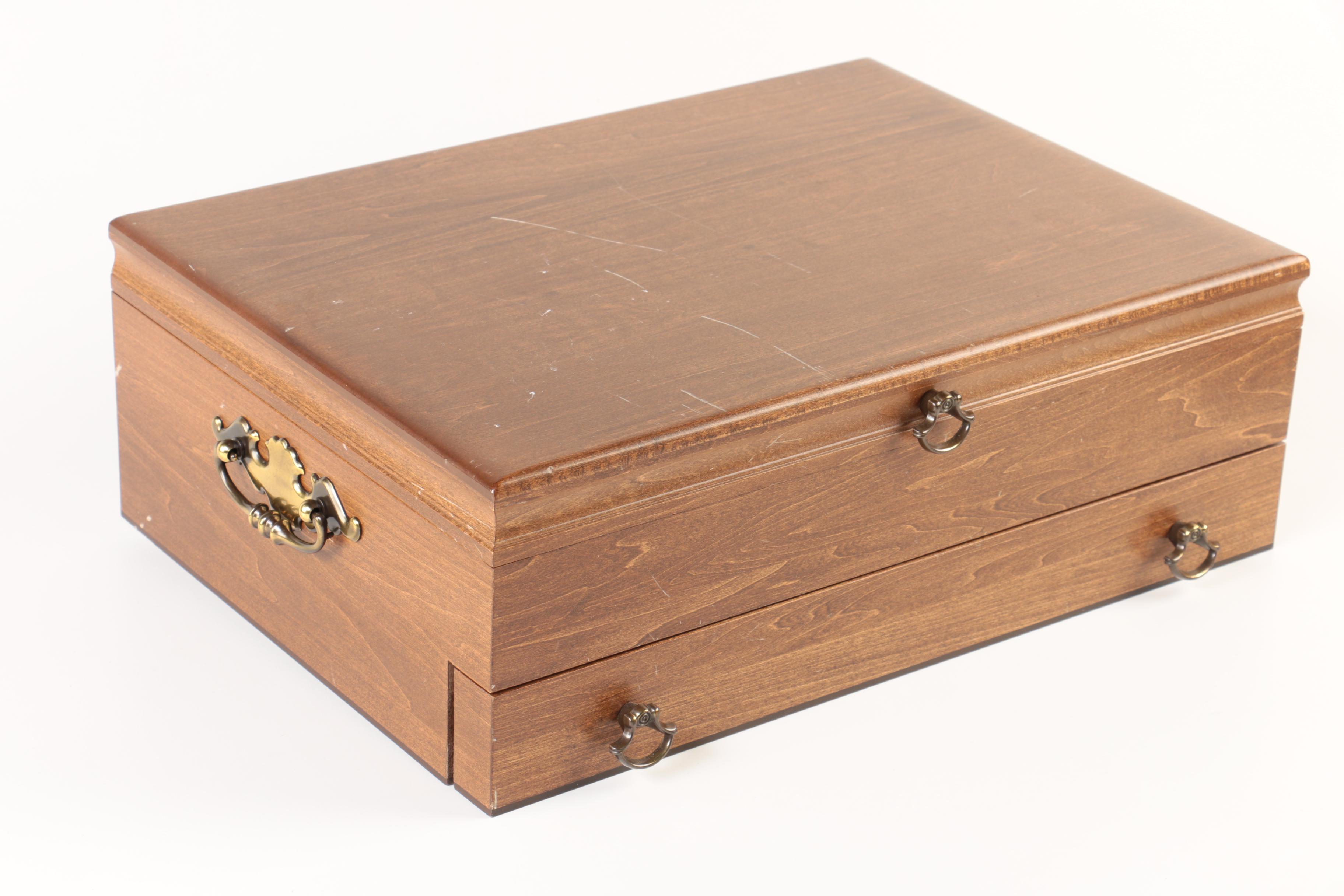 International "Angelique" Sterling Silver Flatware Set