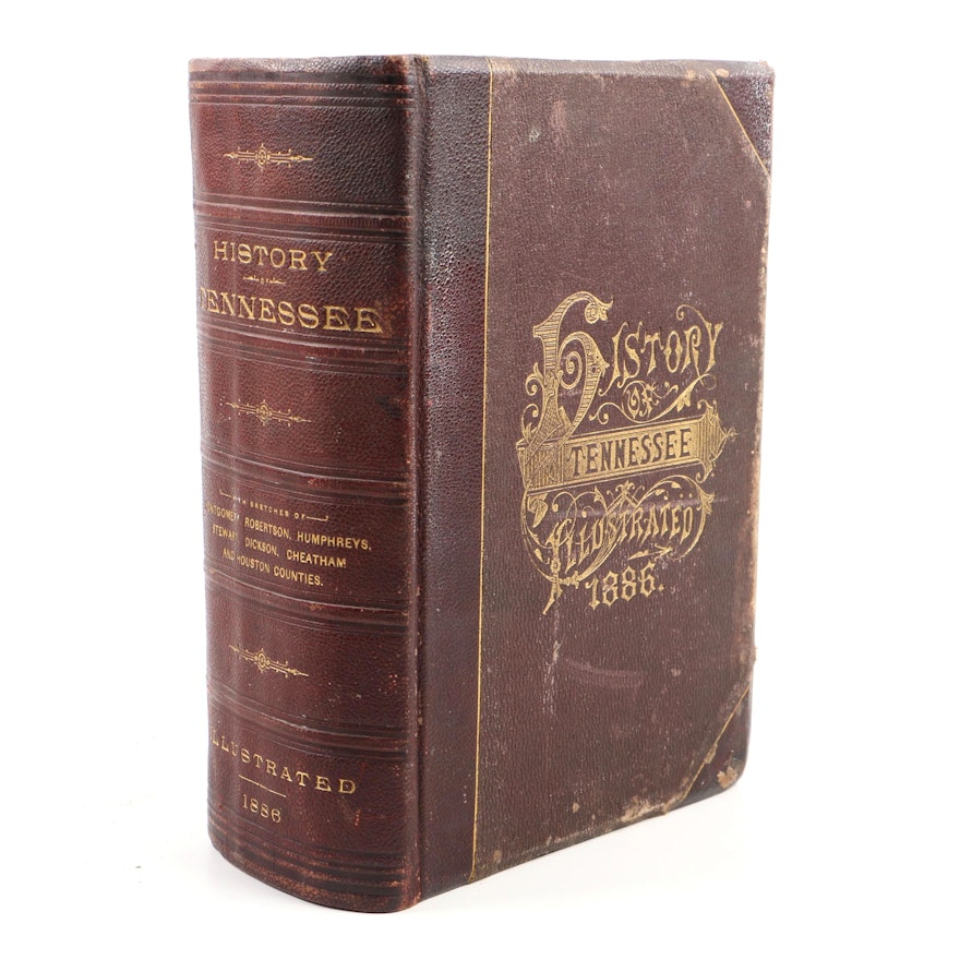 1886 Illustrated "History of Tennessee"