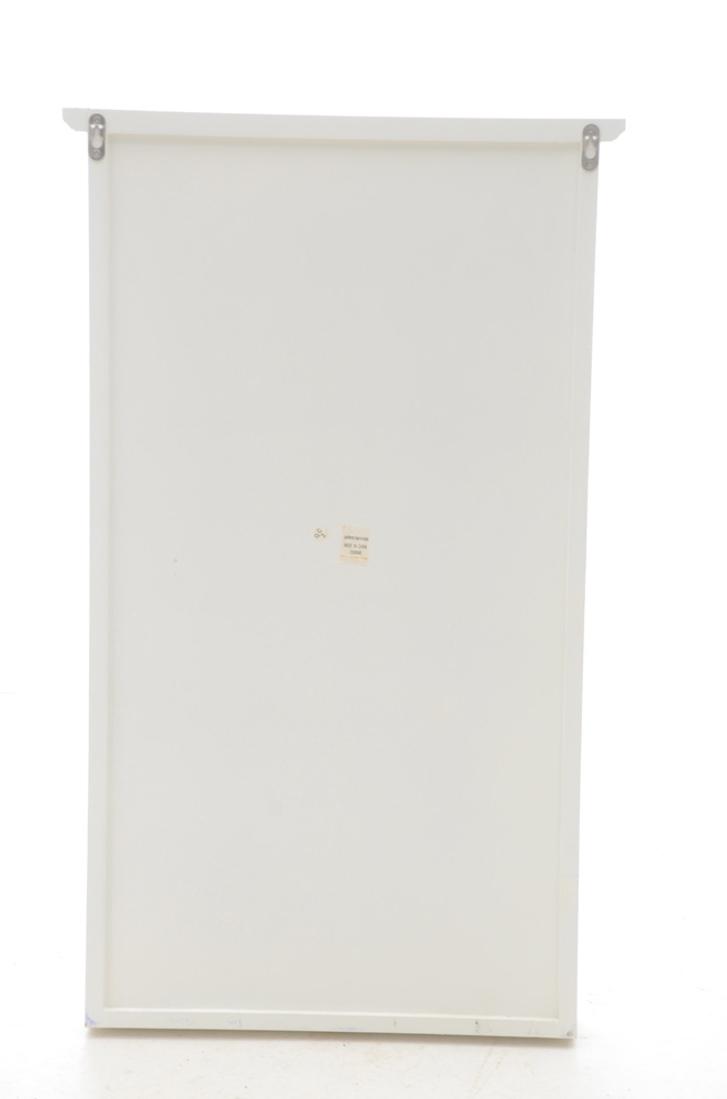 Pottery Barn Painted Plate Shelf and Scalloped Wall Shelf