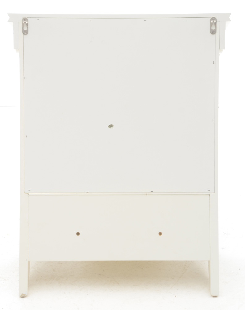 Pottery Barn Painted Plate Shelf and Scalloped Wall Shelf