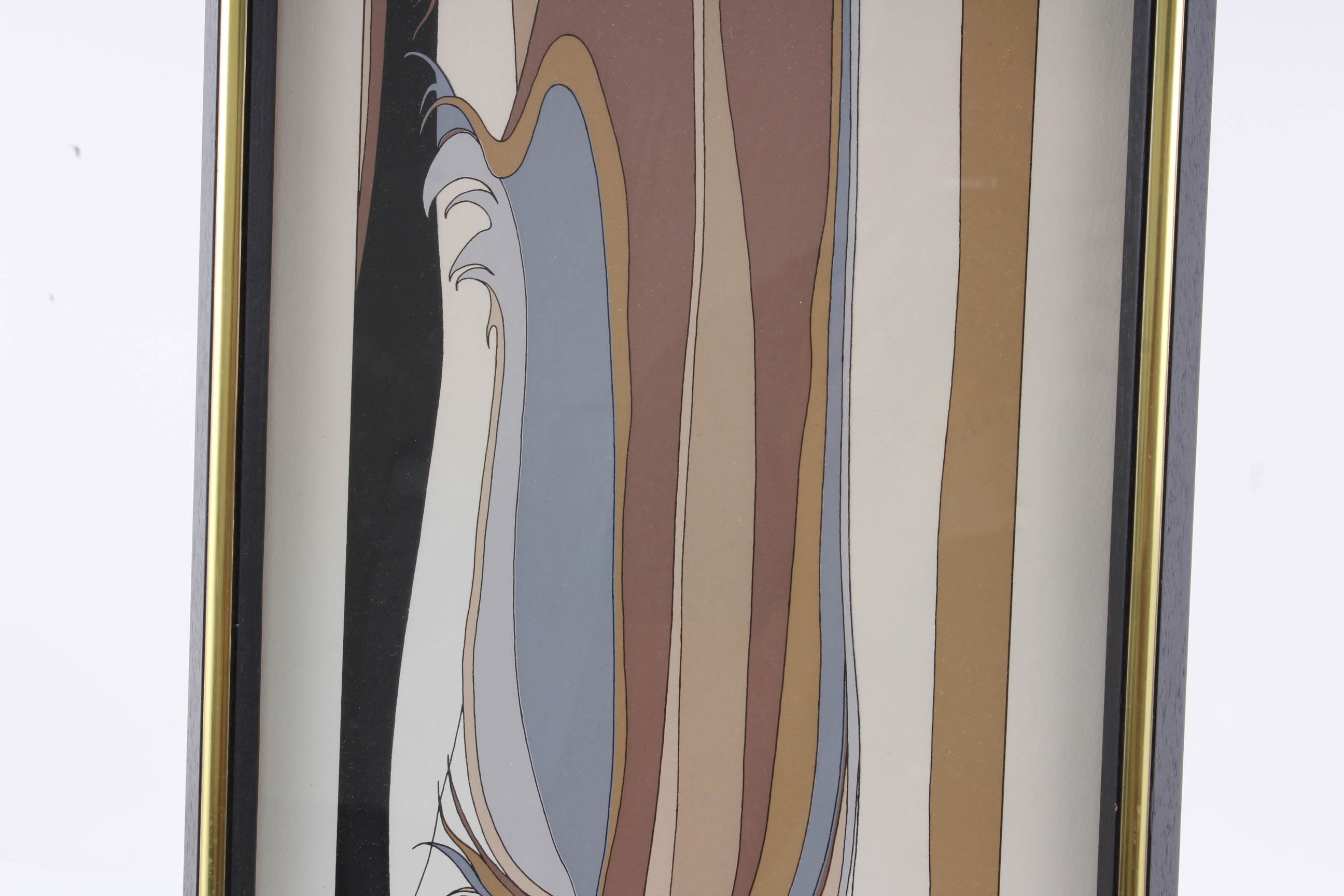 John L. Eastman Signed Original Gouache Painting