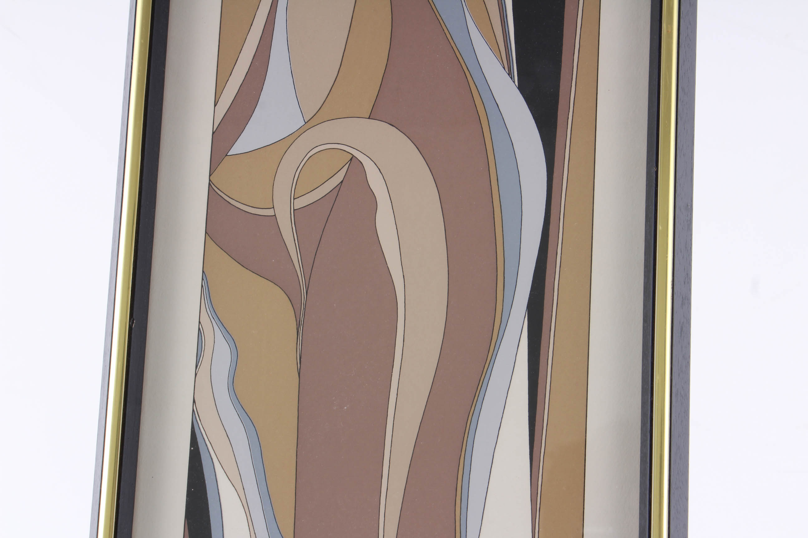 John L. Eastman Signed Original Gouache Painting