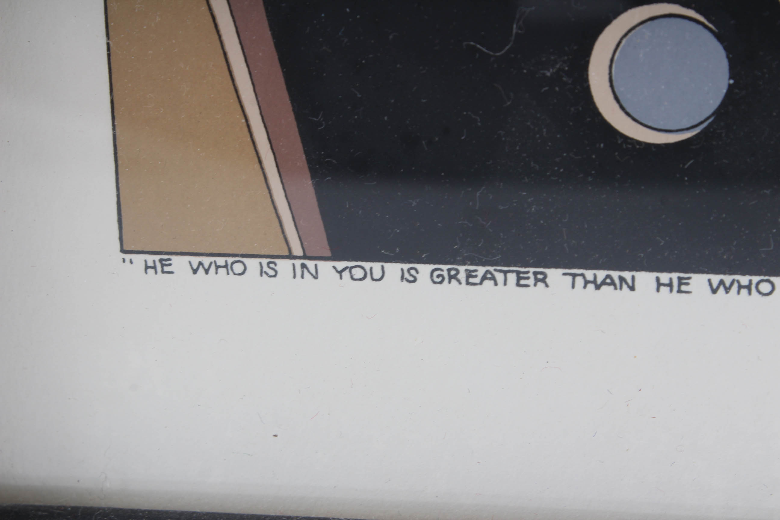 John L. Eastman Signed Original Gouache Painting