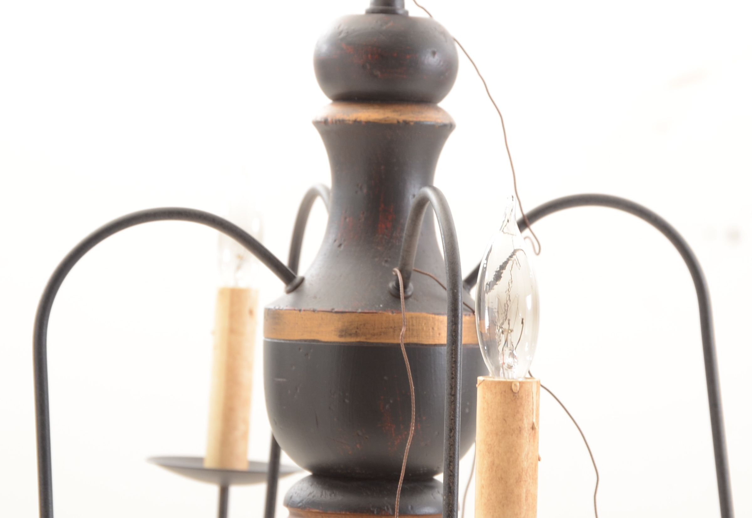 Folk Art "Sherman" Chandelier by Lt. Moses Willard