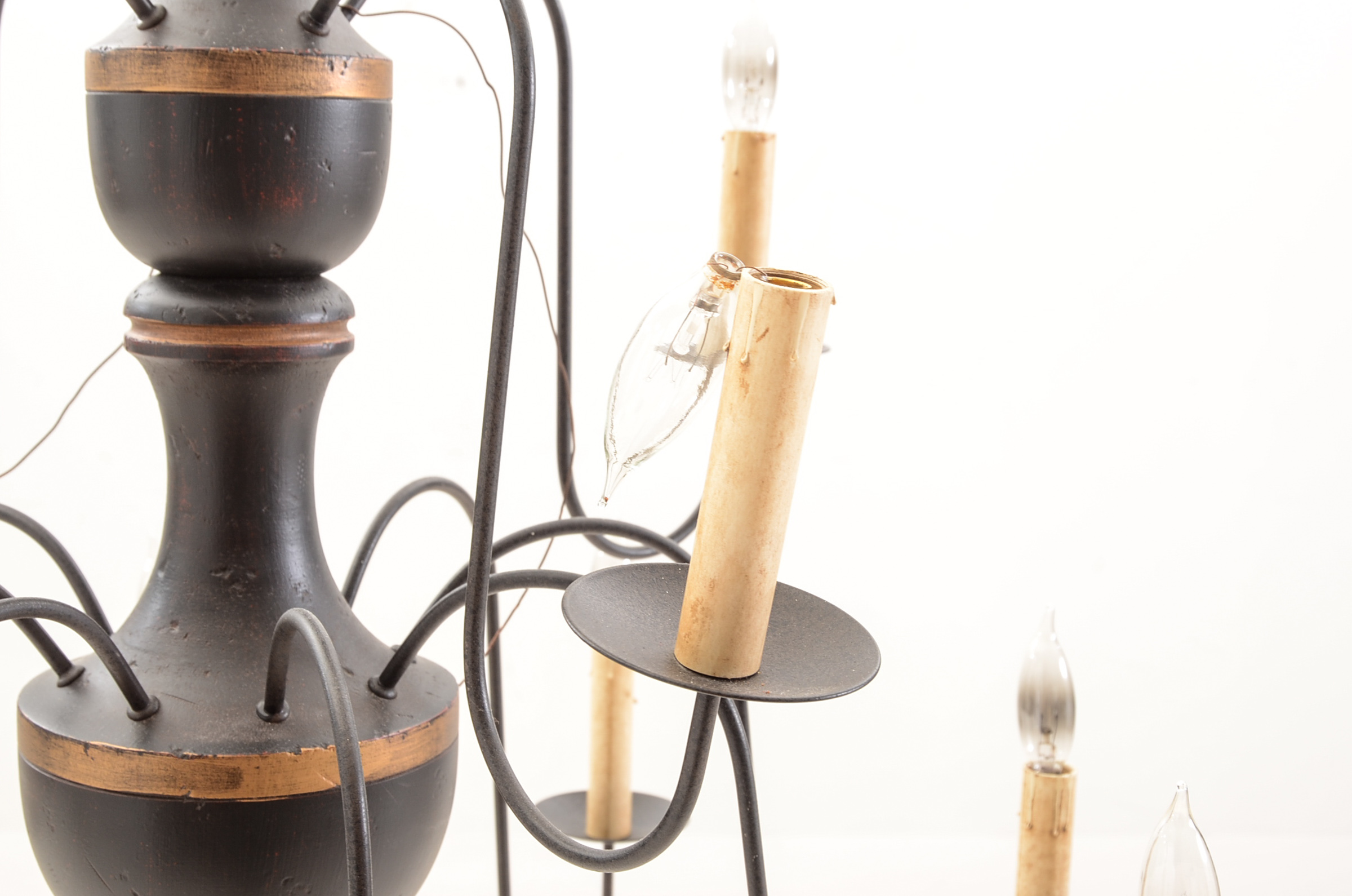 Folk Art "Sherman" Chandelier by Lt. Moses Willard