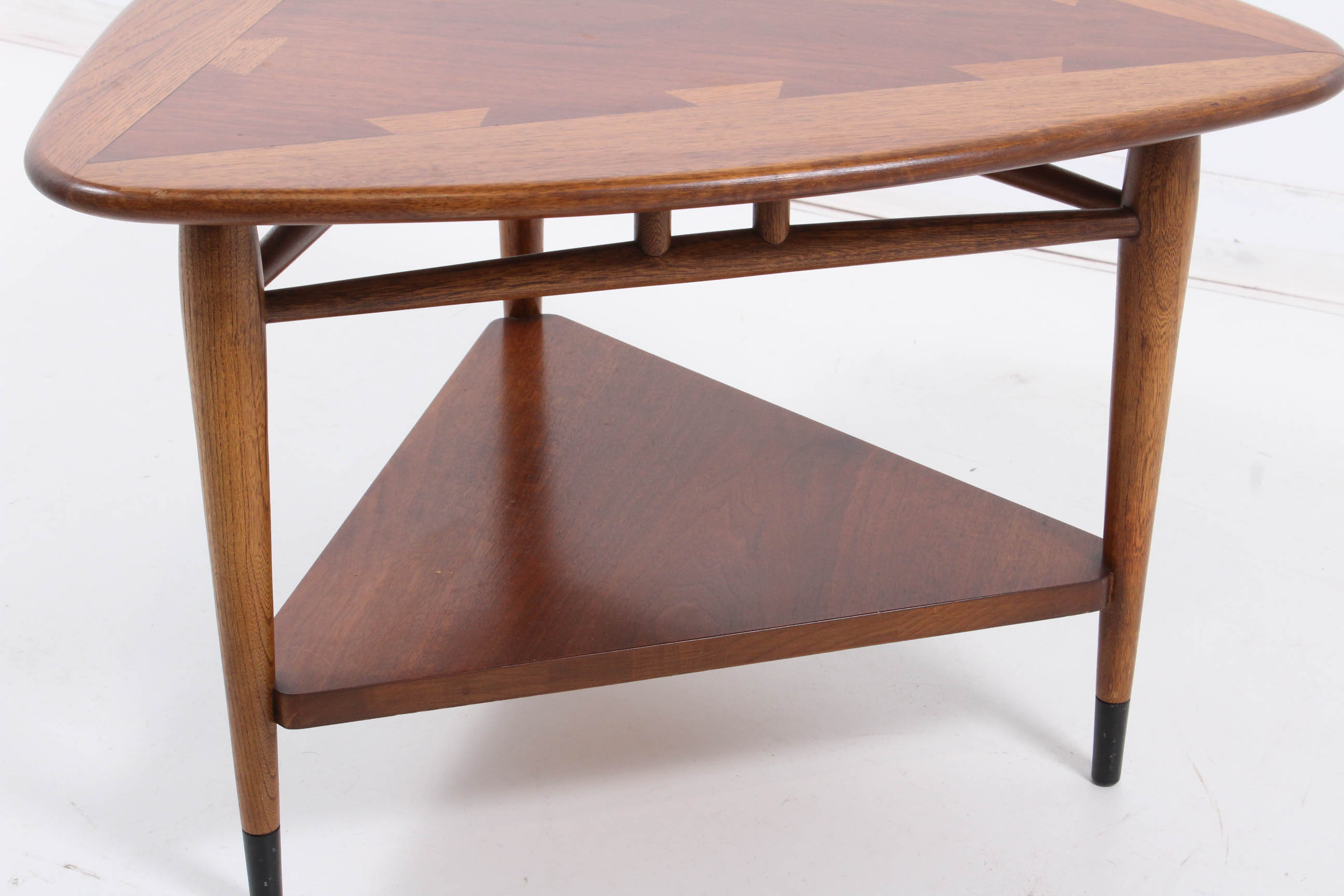 Mid Century Lane "Acclaim" Guitar Pick Triangular Table