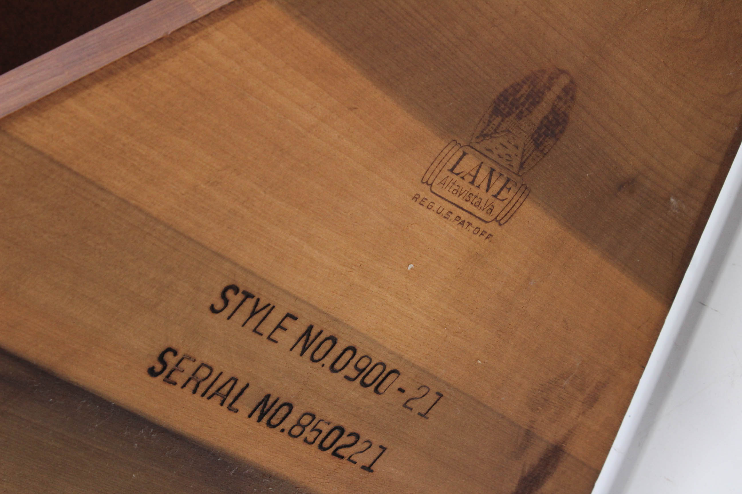 Mid Century Lane "Acclaim" Guitar Pick Triangular Table