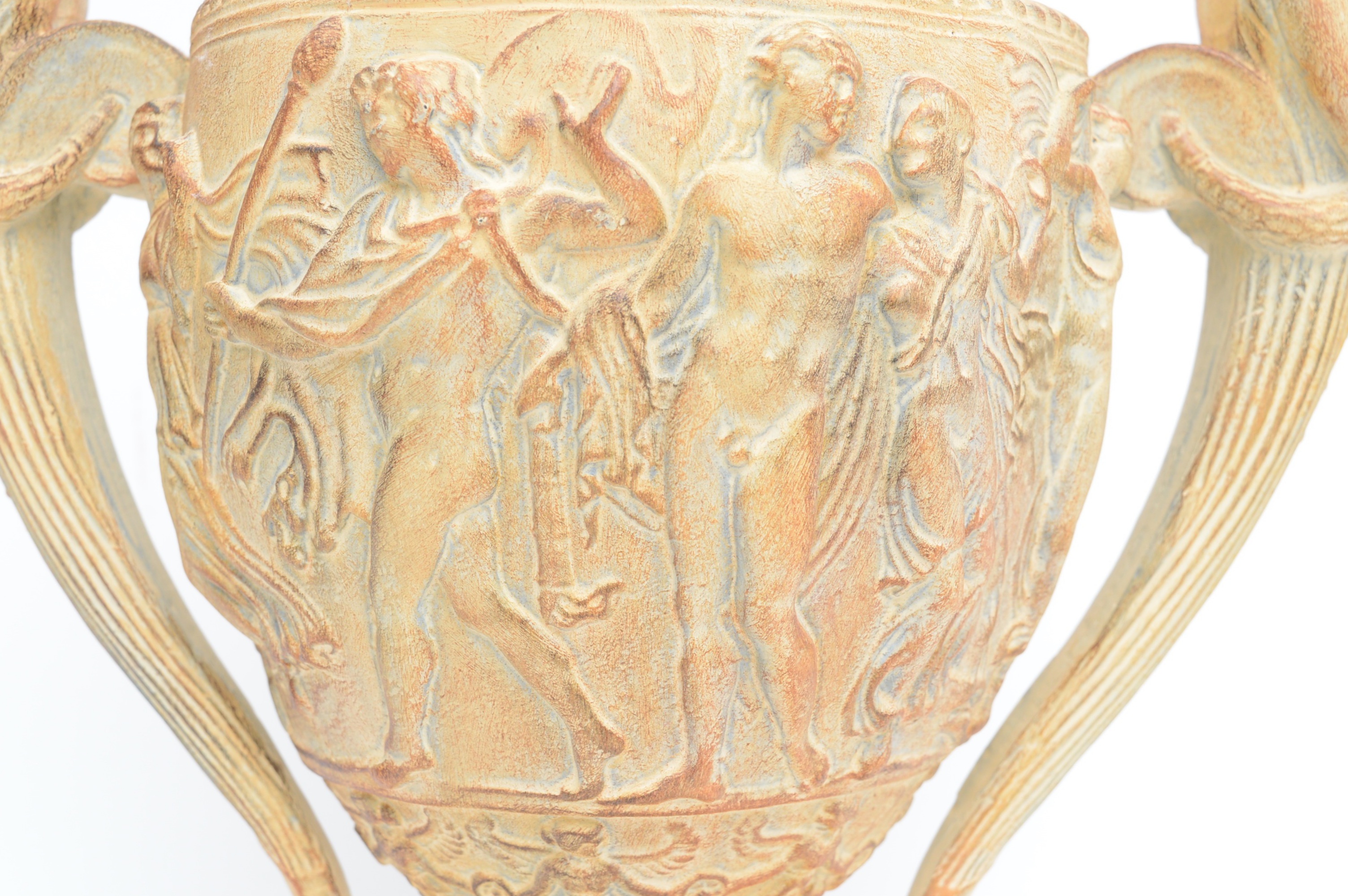 Plaster Grecian Style Urn