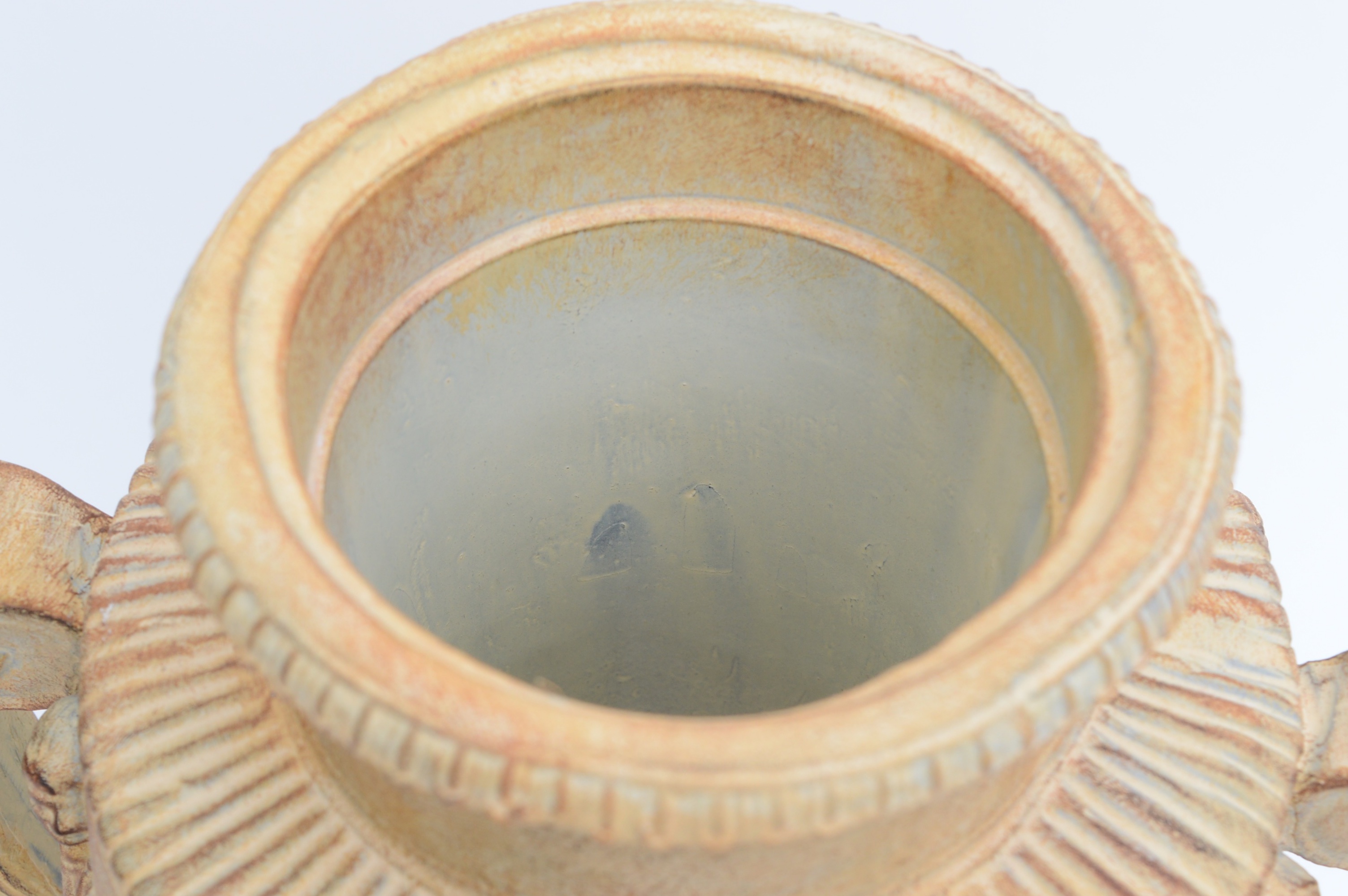 Plaster Grecian Style Urn